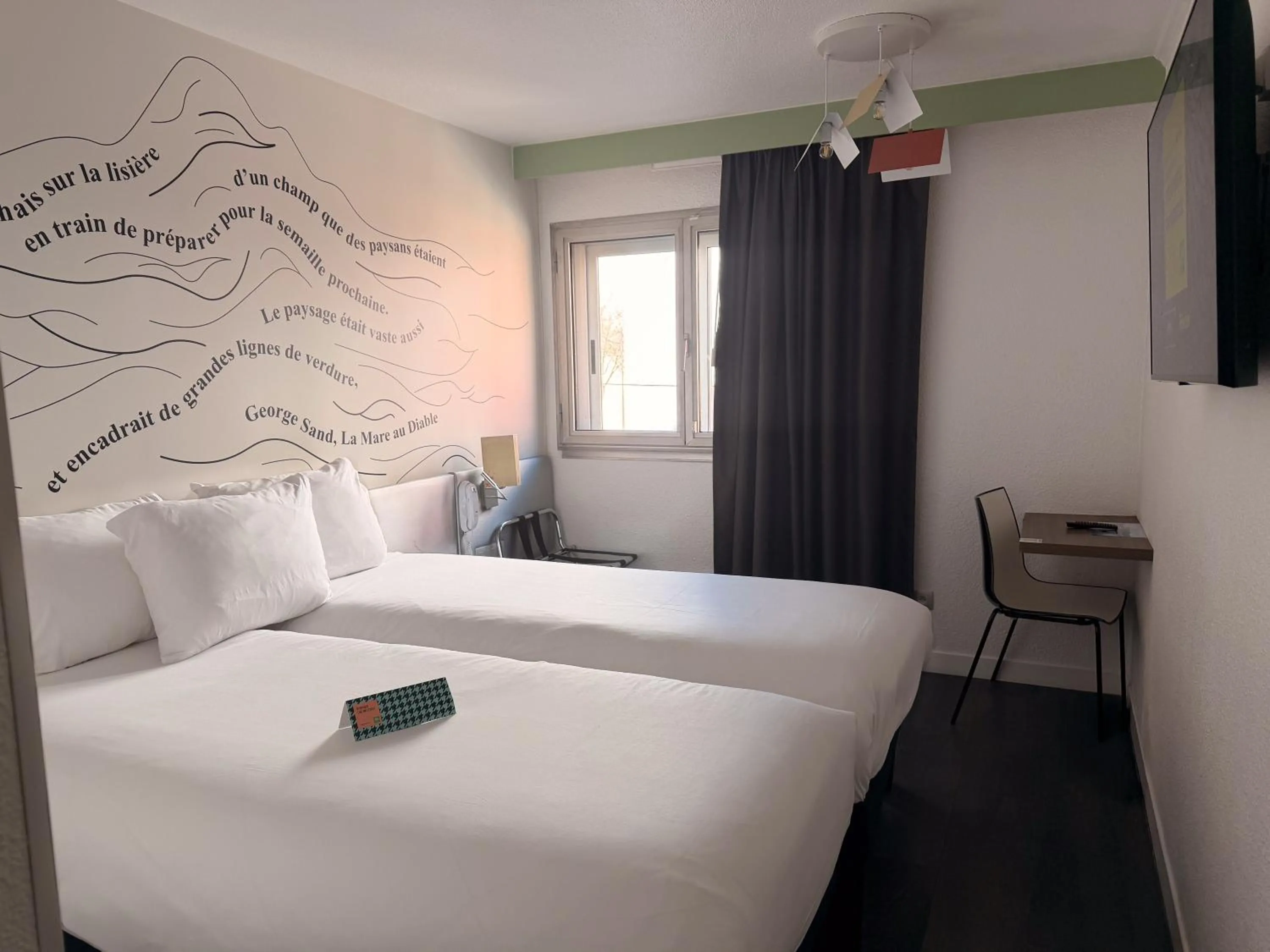 Bed in ibis Styles Paris Tolbiac Bibliotheque