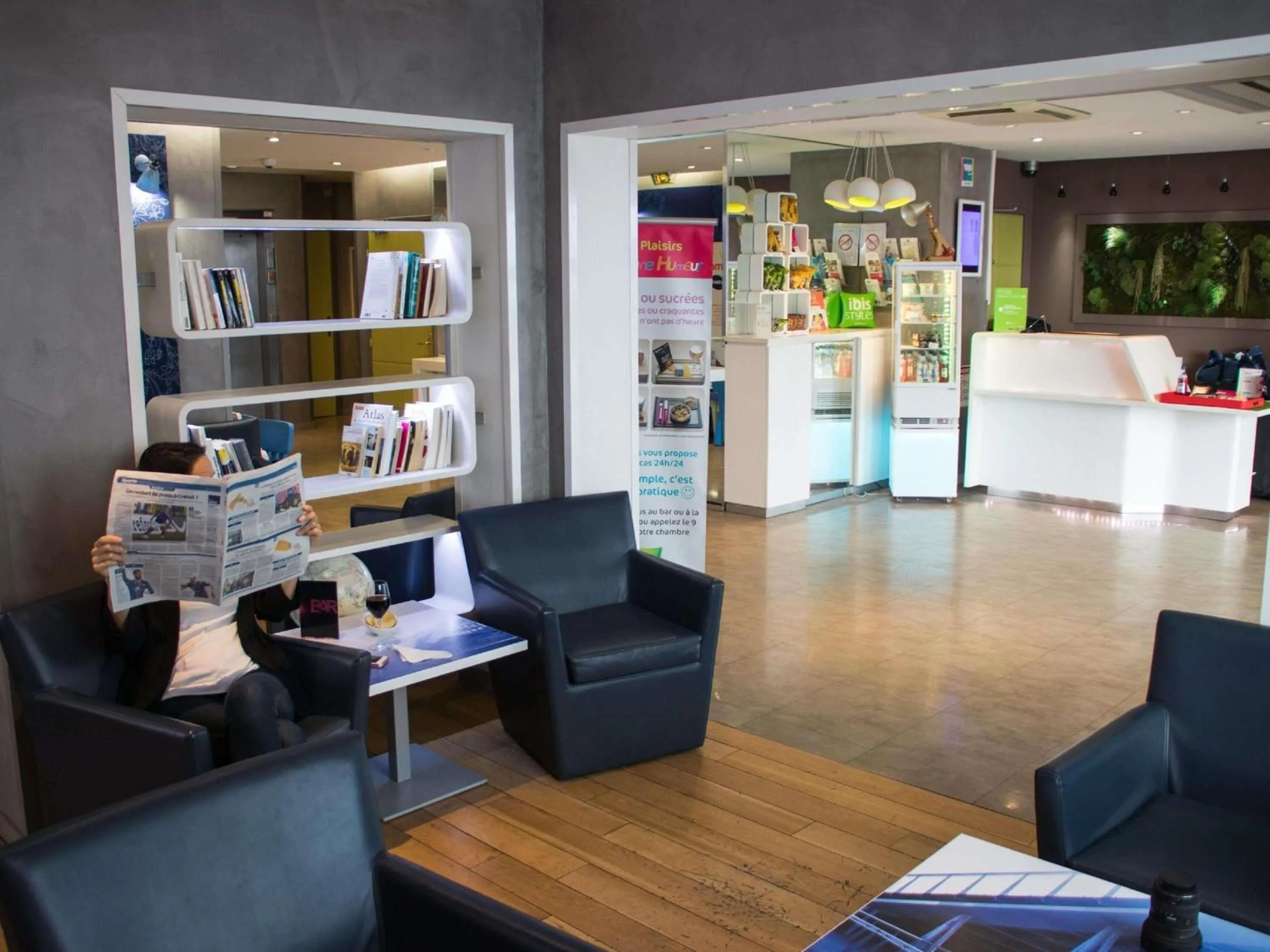 Lounge or bar in ibis Styles Paris Tolbiac Bibliotheque