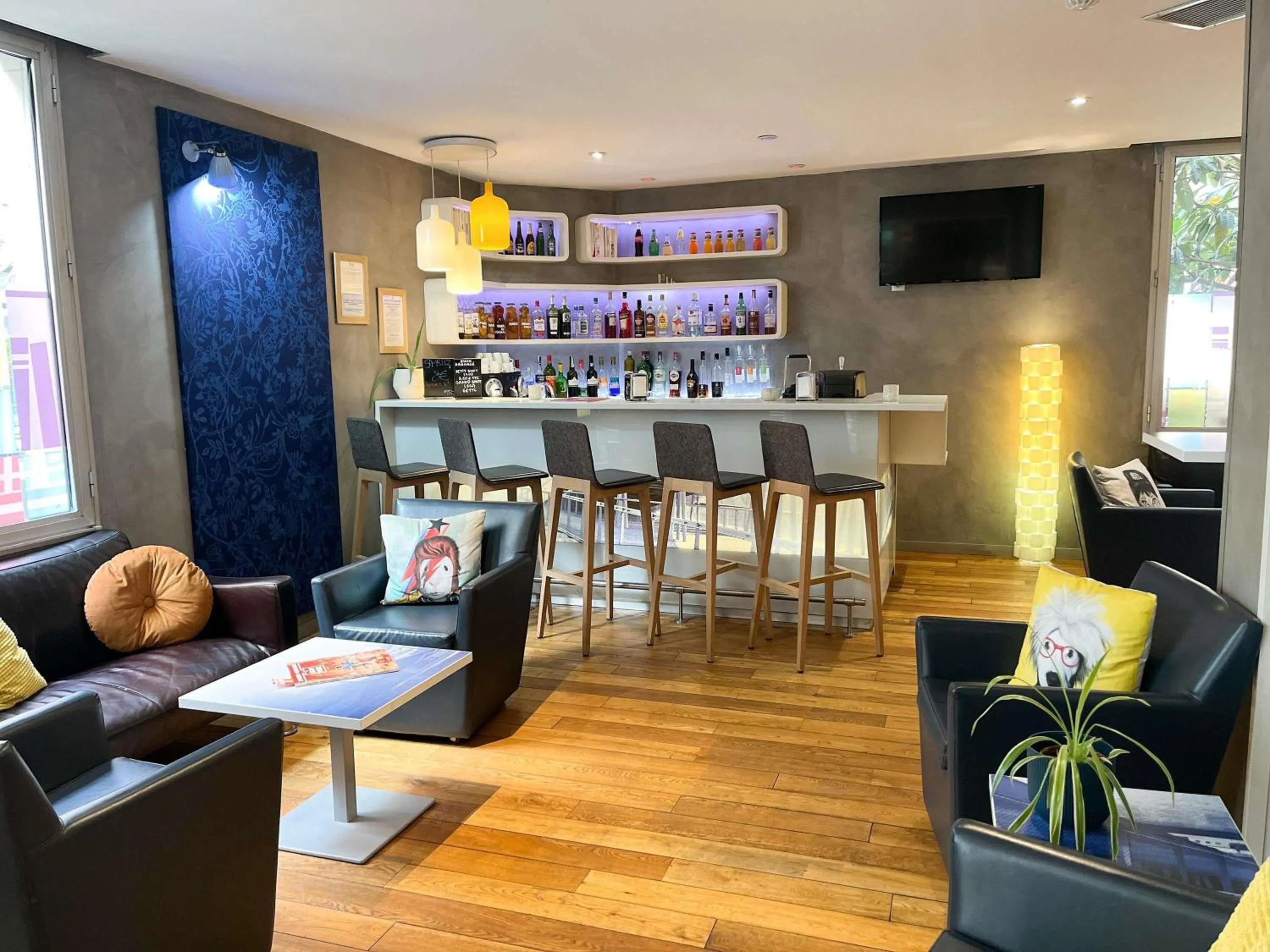 Lounge or bar in ibis Styles Paris Tolbiac Bibliotheque