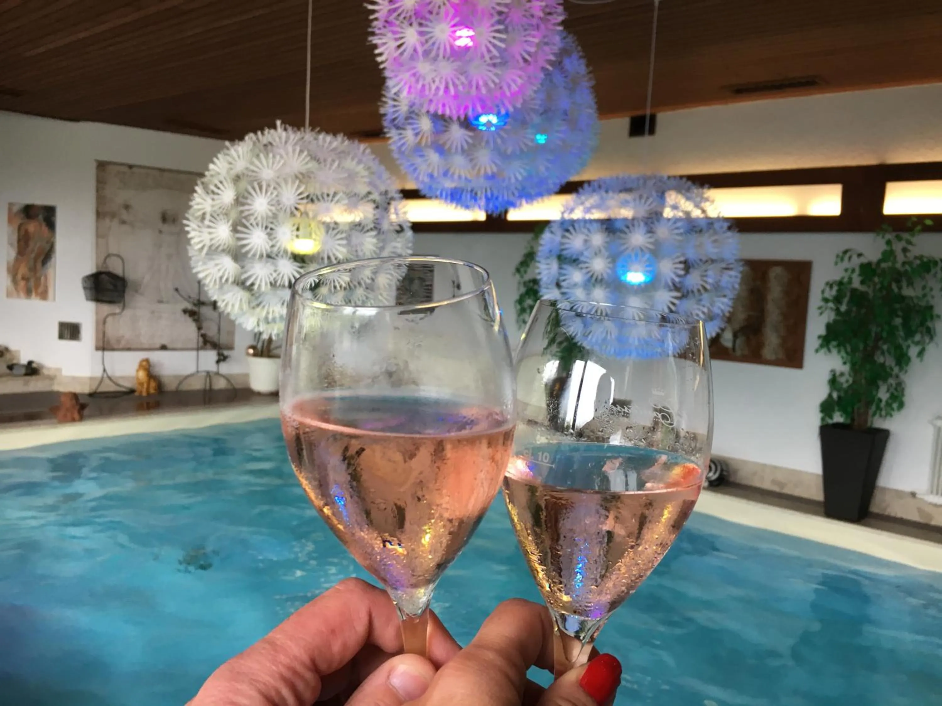 Swimming pool in Villa Desiree - Hotel Garni - Adults Only