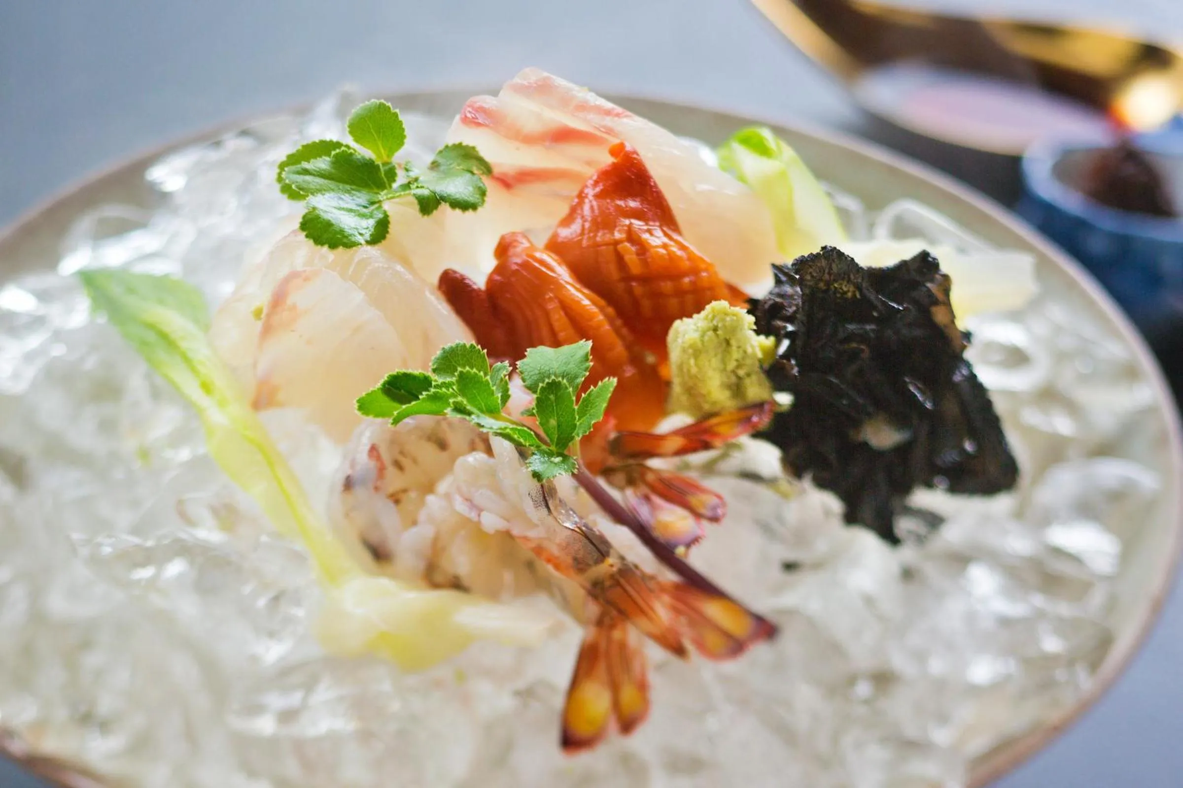 Food close-up in Ryokan KANADE