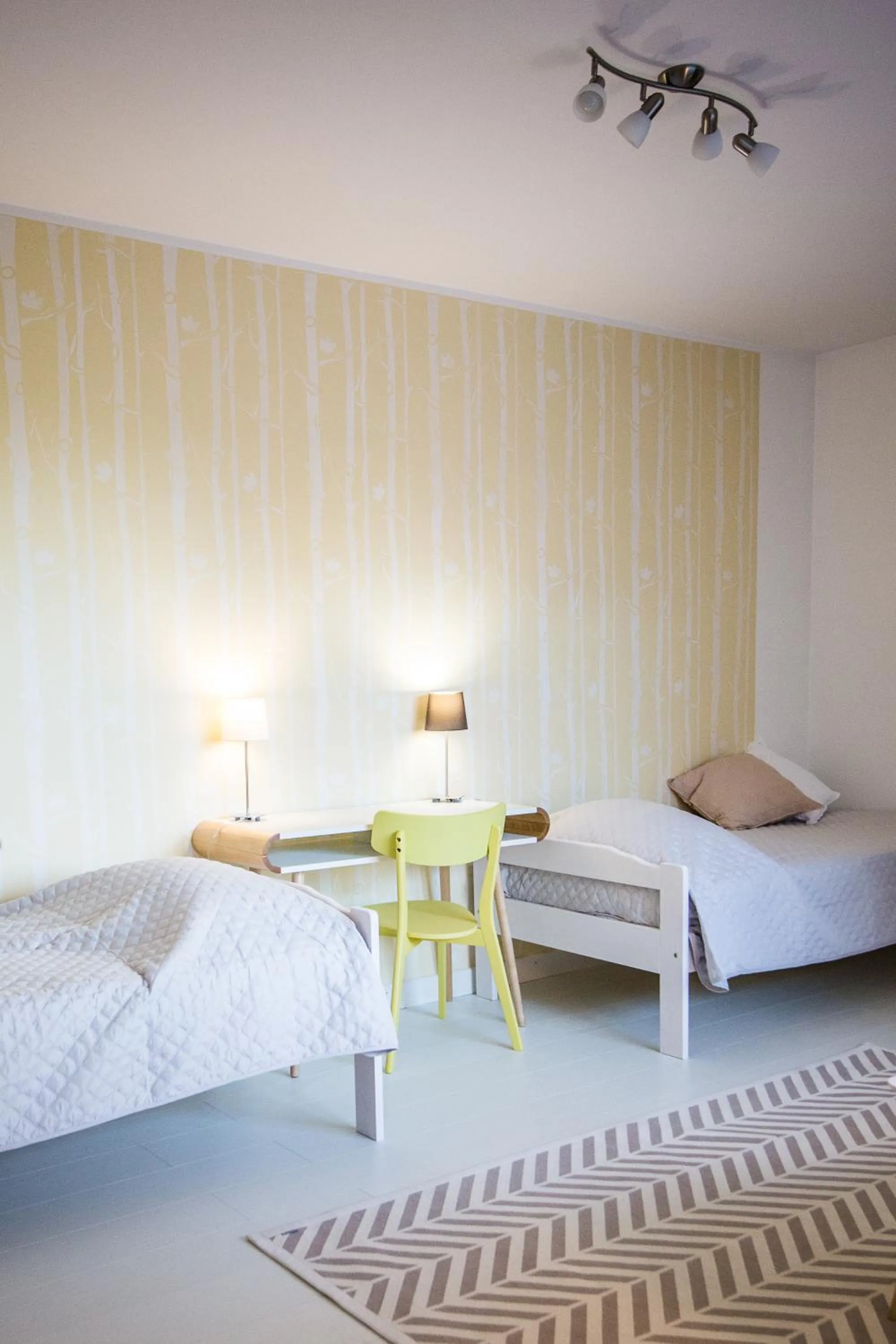 Bedroom, Bed in Tamme Flint