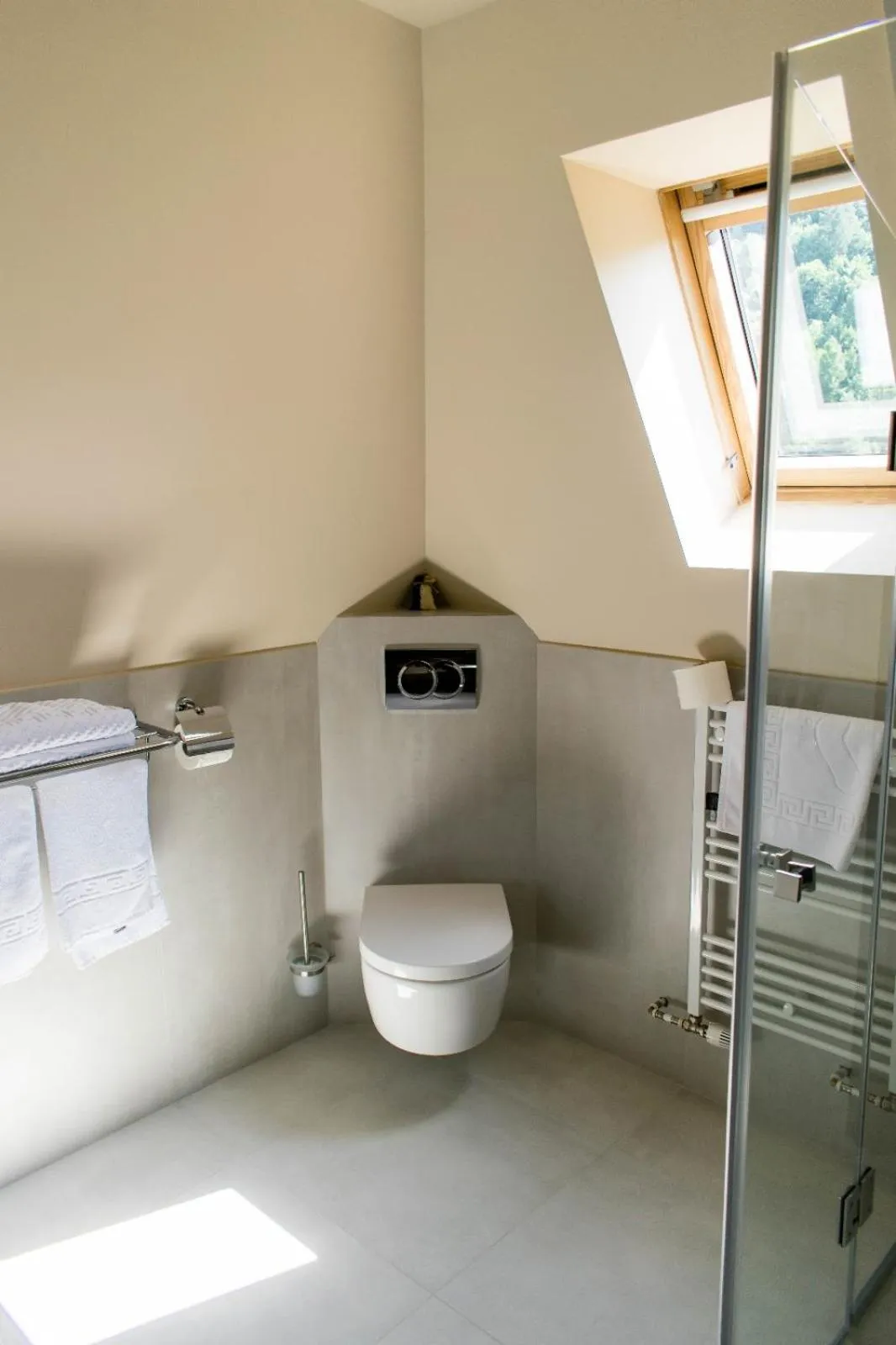 Bathroom in Hotel Gradina Morii