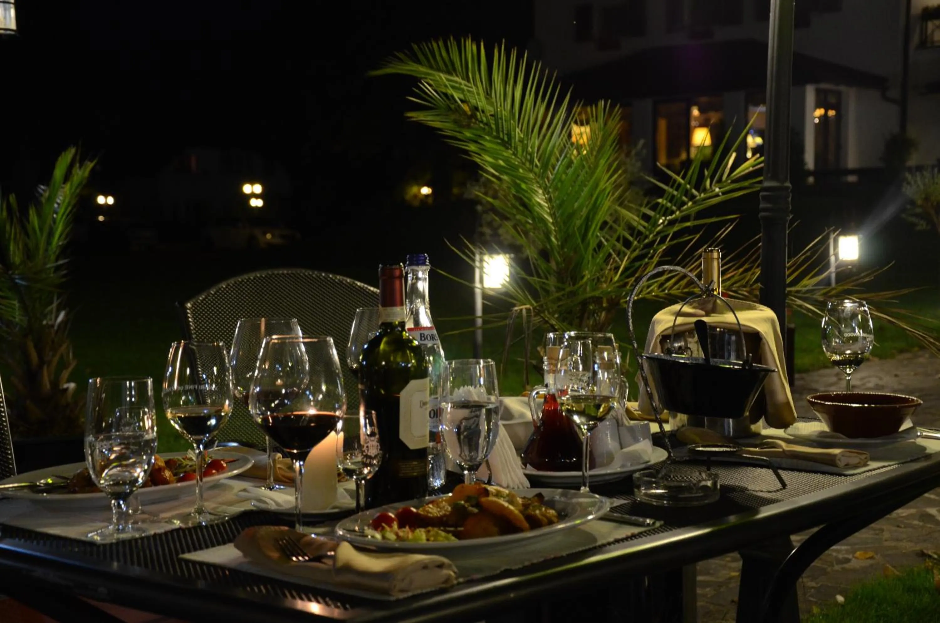 Garden in Hotel Gradina Morii