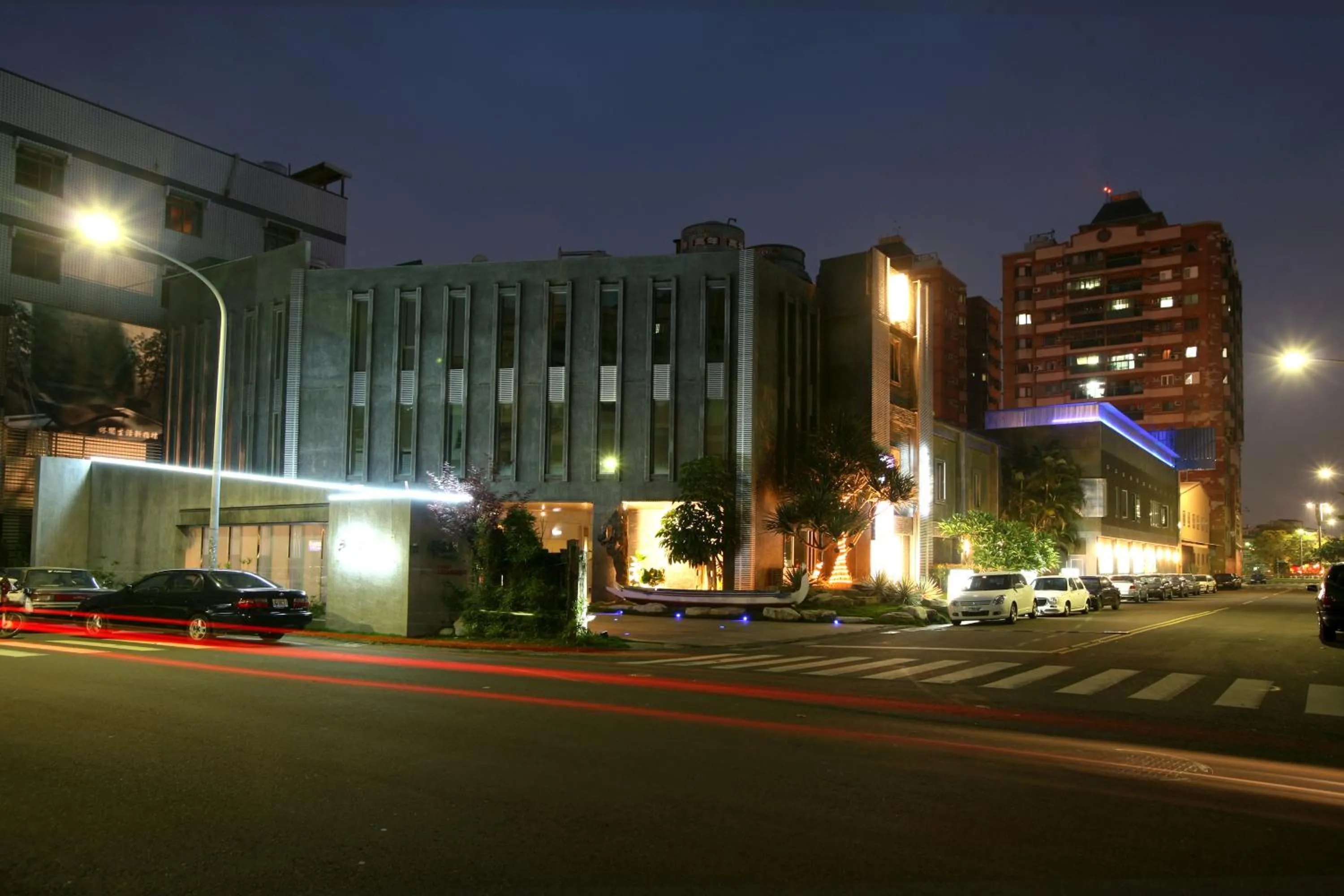 Property building in Her Home Spa Motel Chiayi