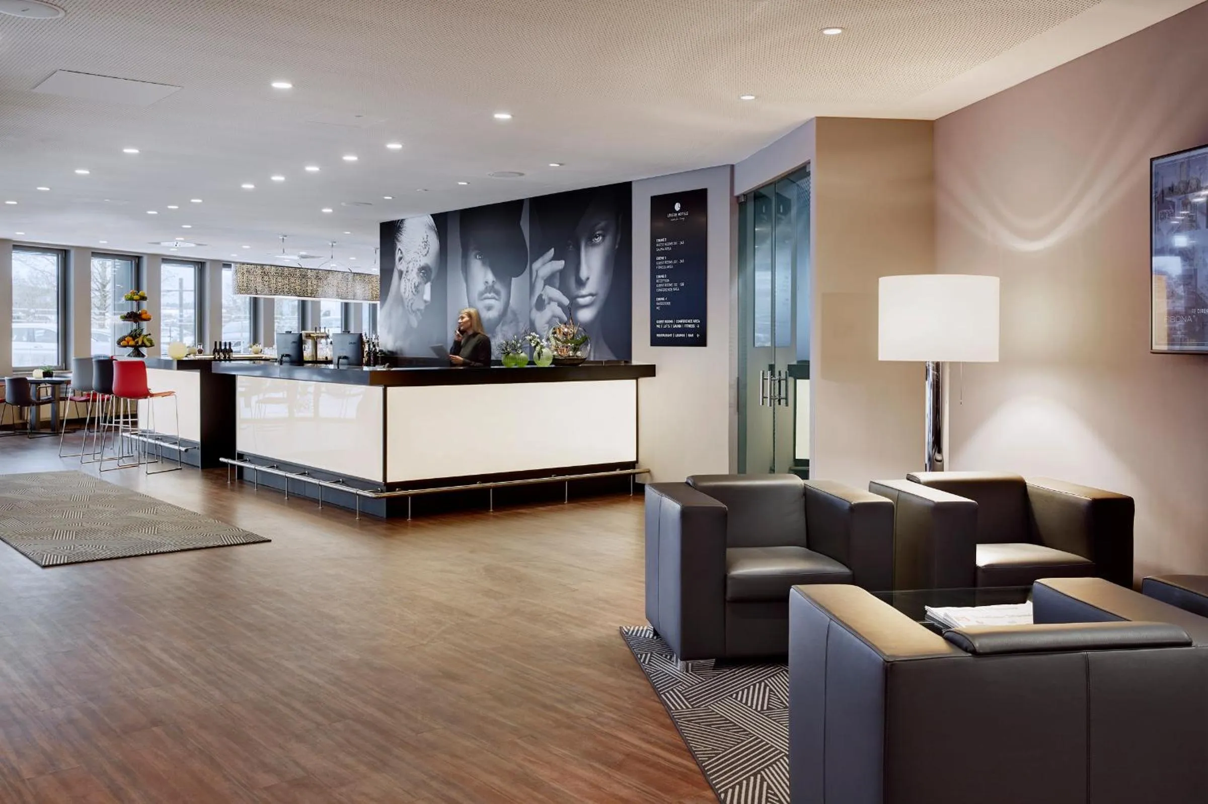 Lobby or reception in LEGERE HOTEL Wiesbaden-Taunusstein