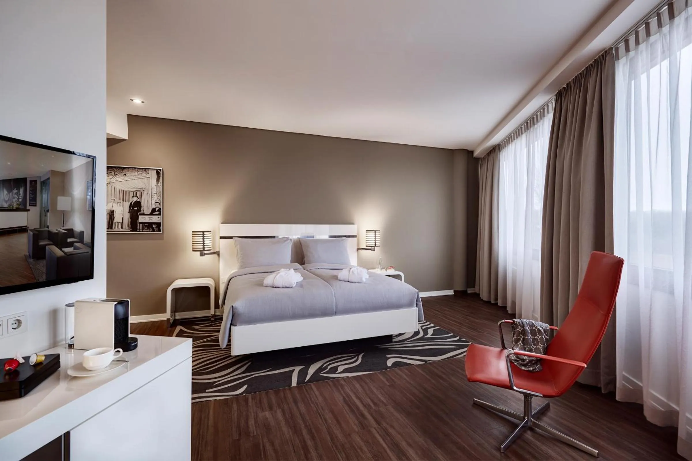 Photo of the whole room, Bed in LEGERE HOTEL Wiesbaden-Taunusstein