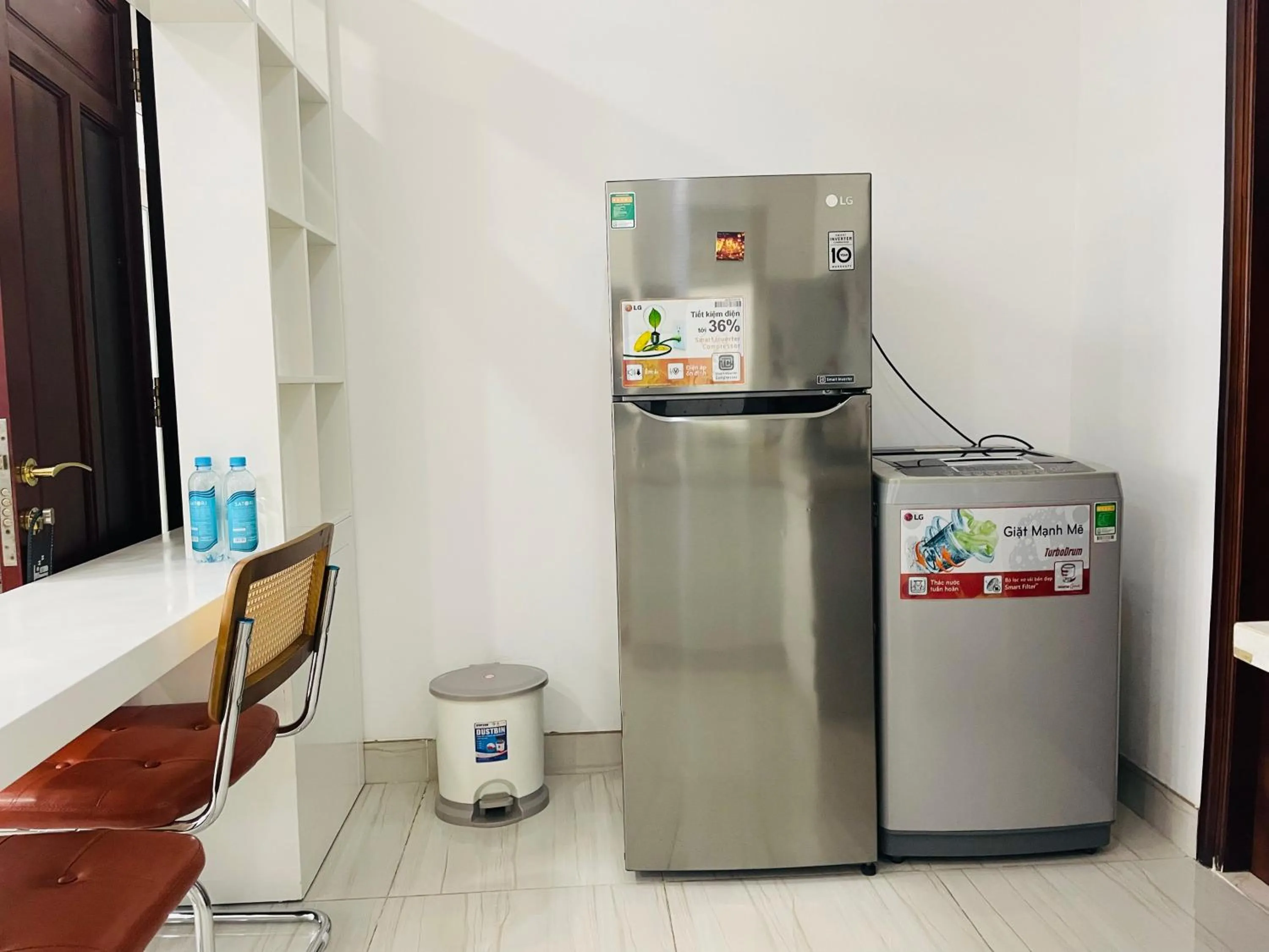 Kitchen or kitchenette in Grace Apartment - HCM