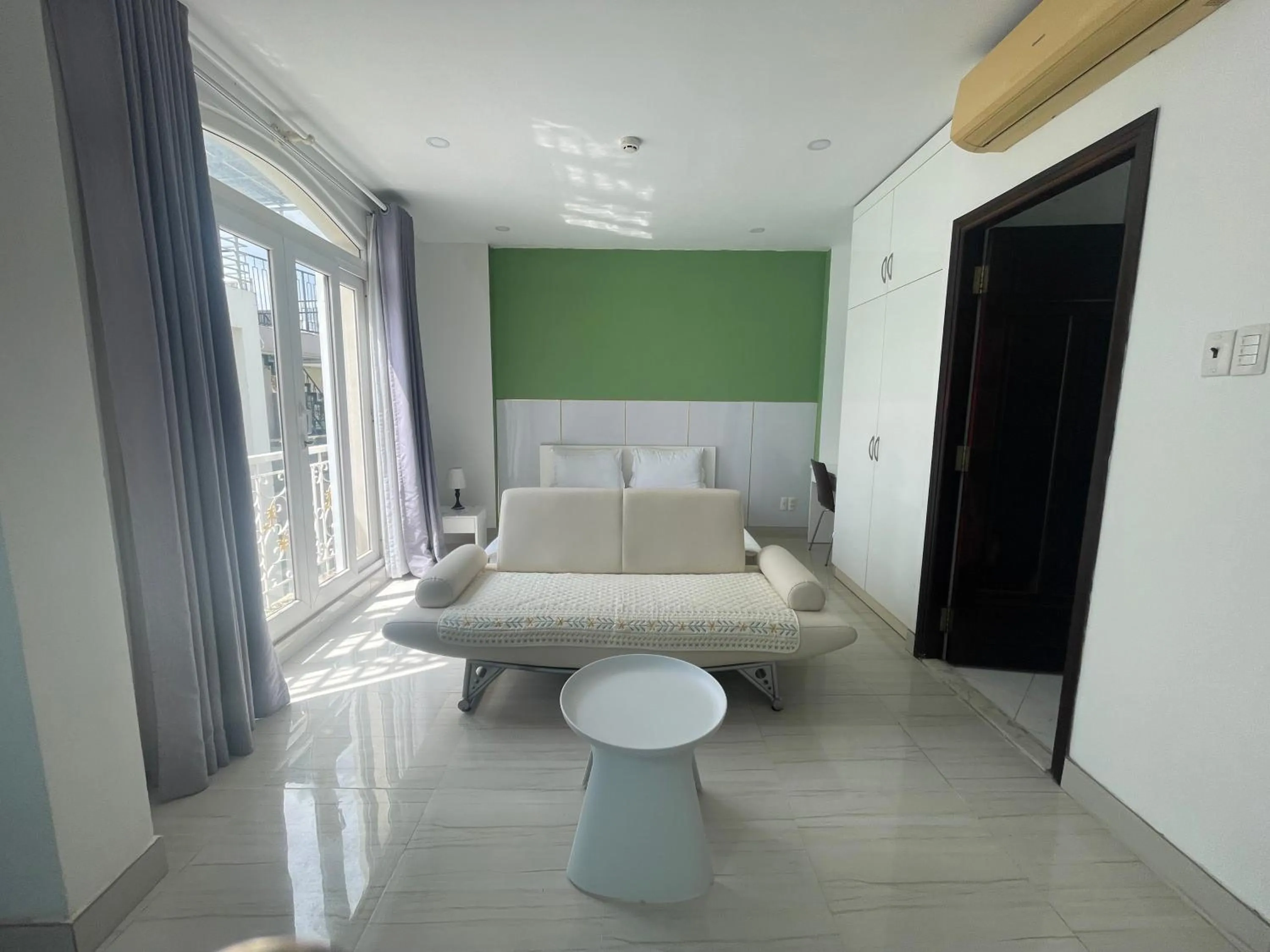 Bedroom, Bed in Grace Apartment - HCM