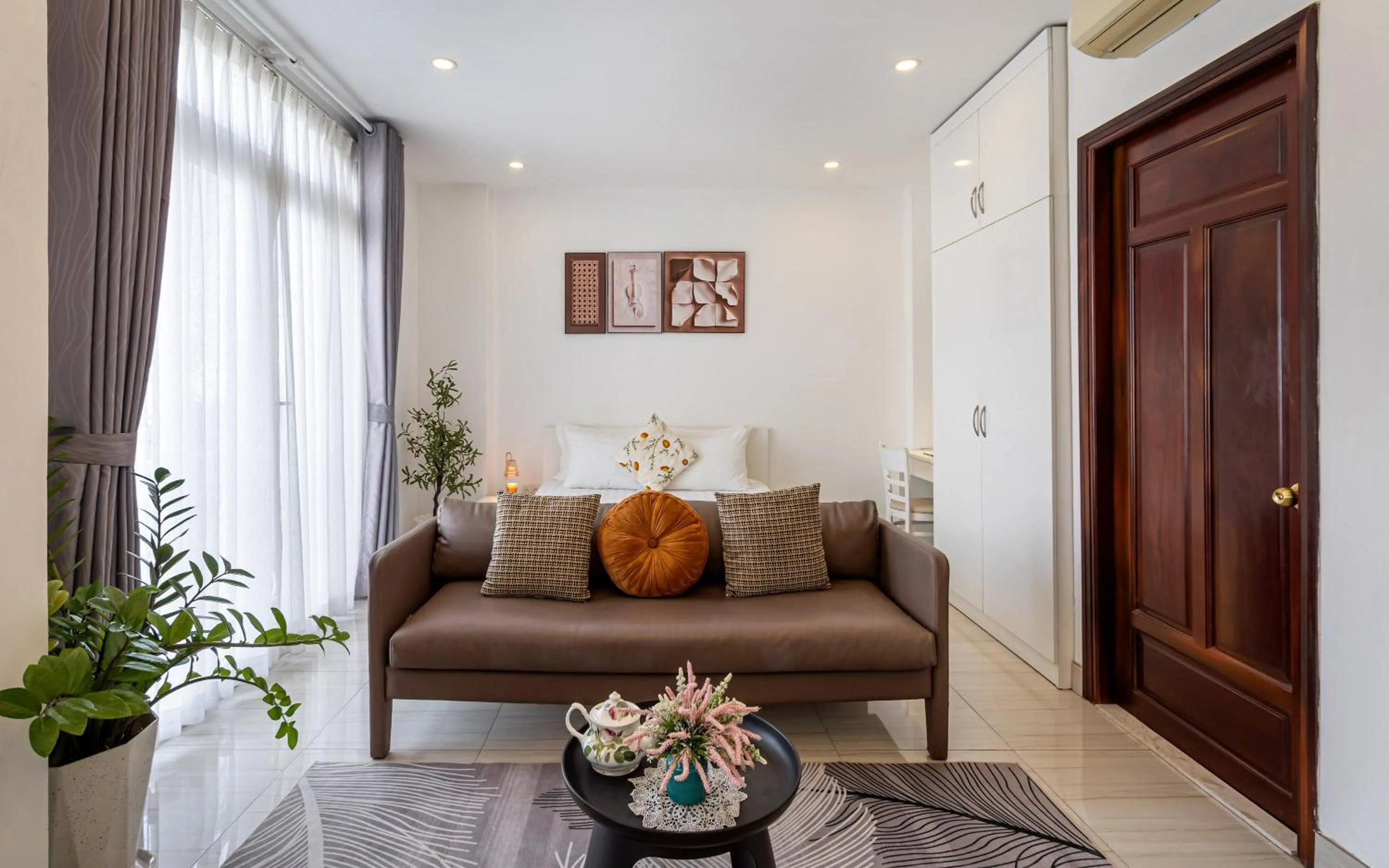 Photo of the whole room in Grace Apartment - HCM