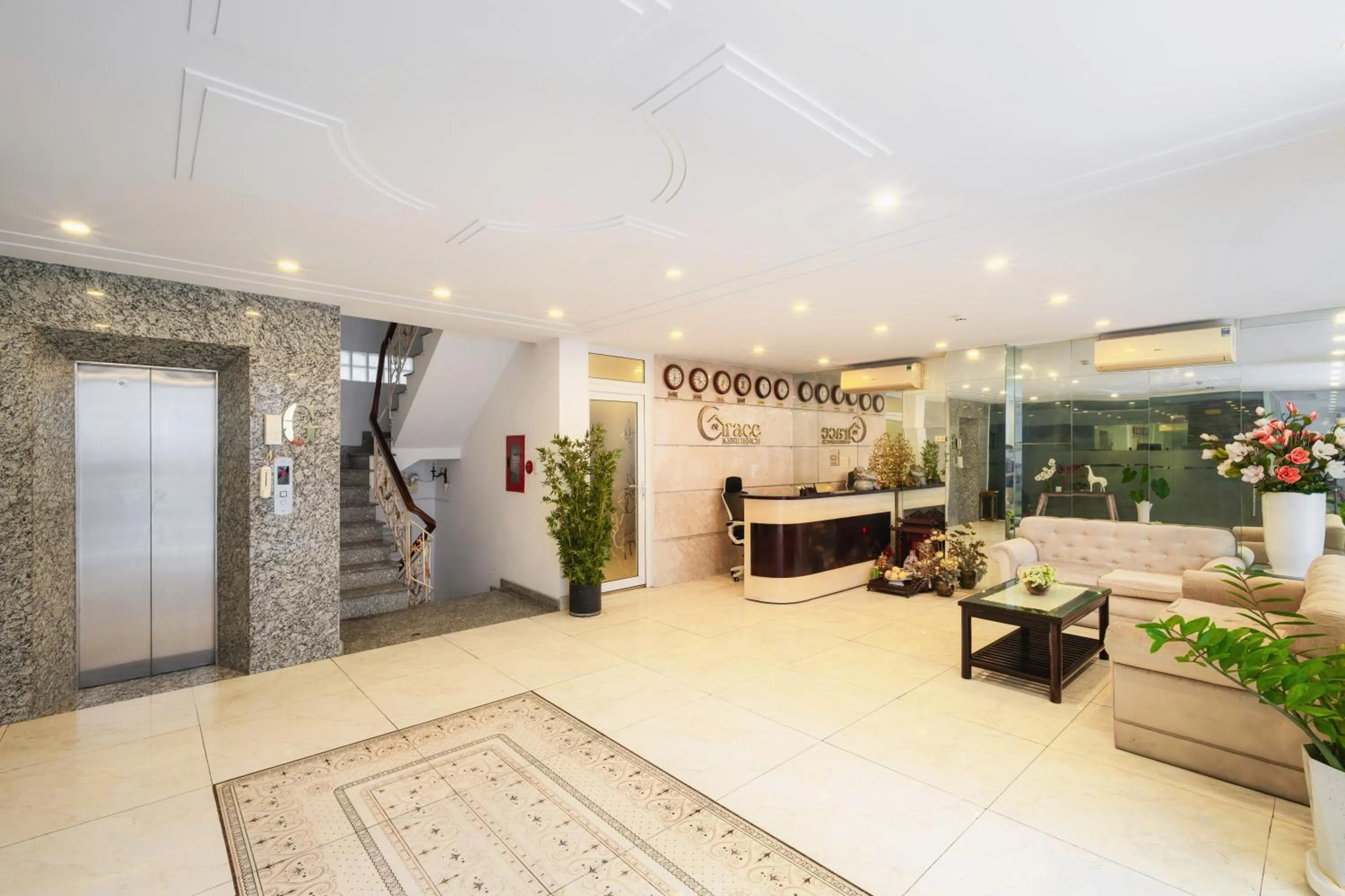 Communal lounge/ TV room in Grace Apartment - HCM