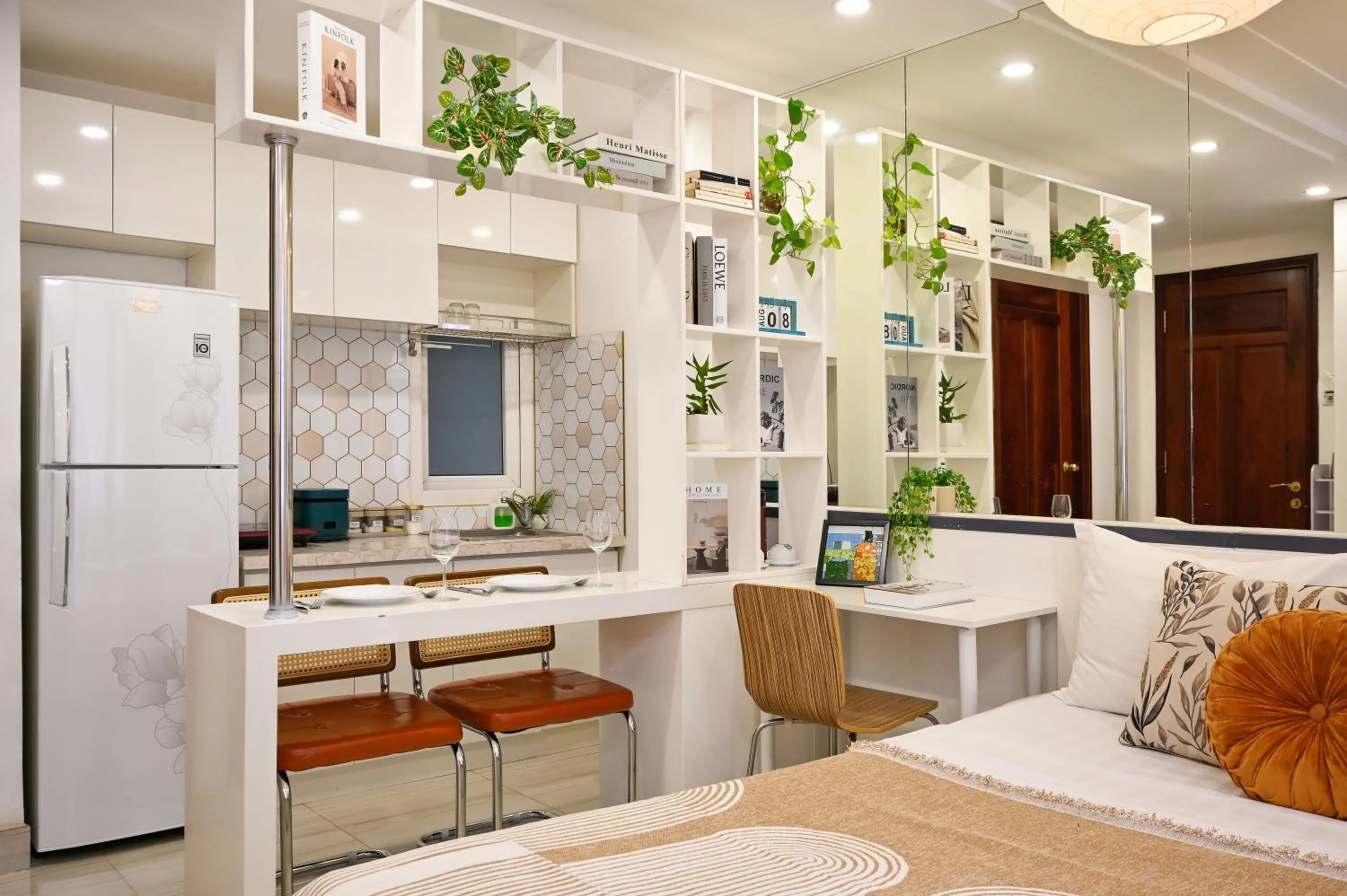 Kitchen or kitchenette in Grace Apartment - HCM