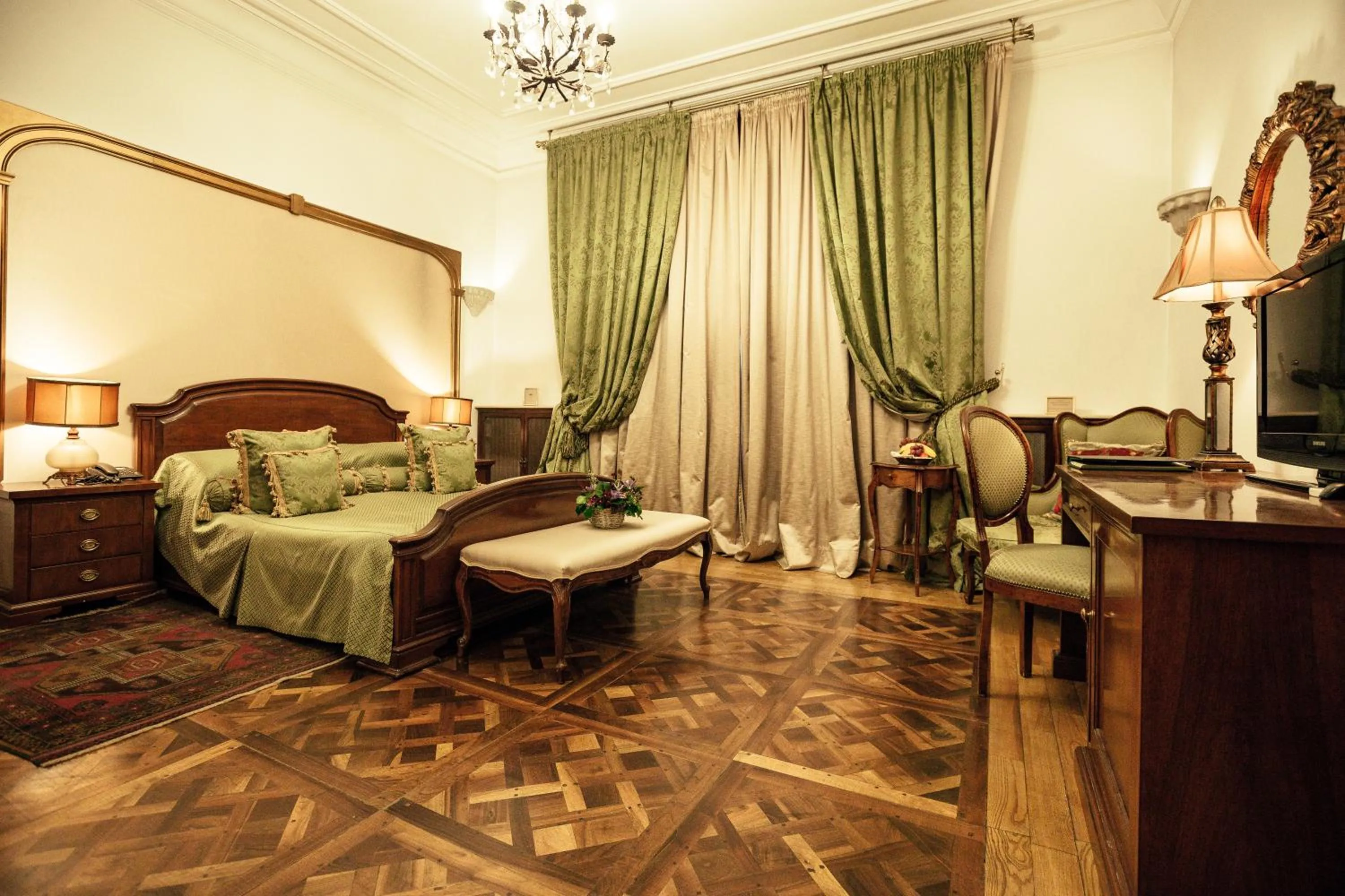 Bed in Scala Boutique-Hotel