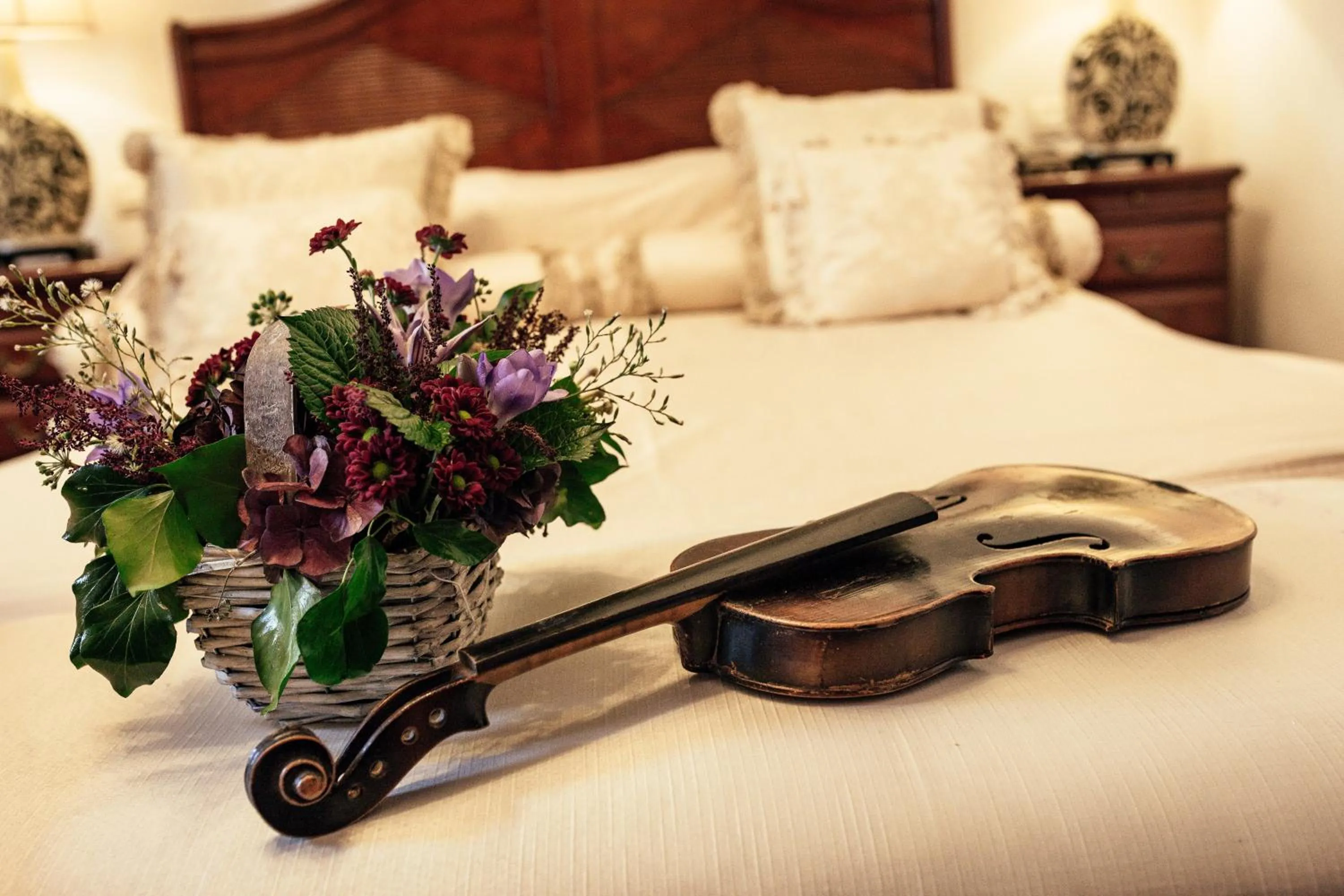 Bed in Scala Boutique-Hotel