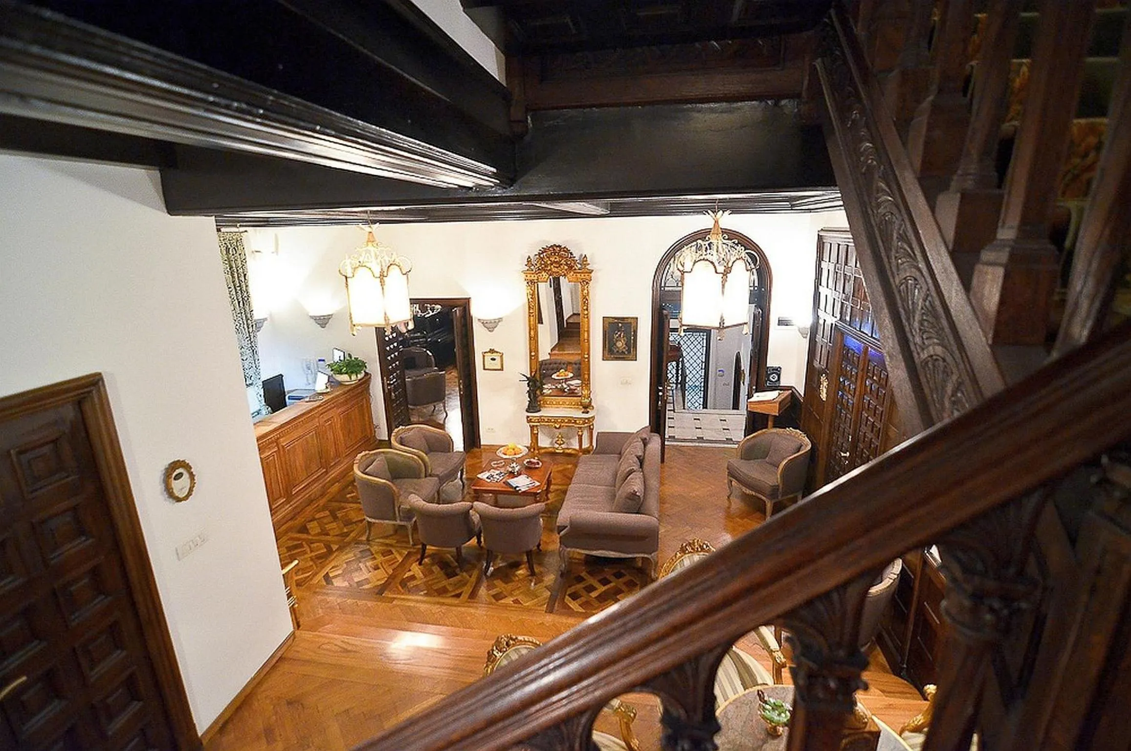 Lobby or reception in Scala Boutique-Hotel