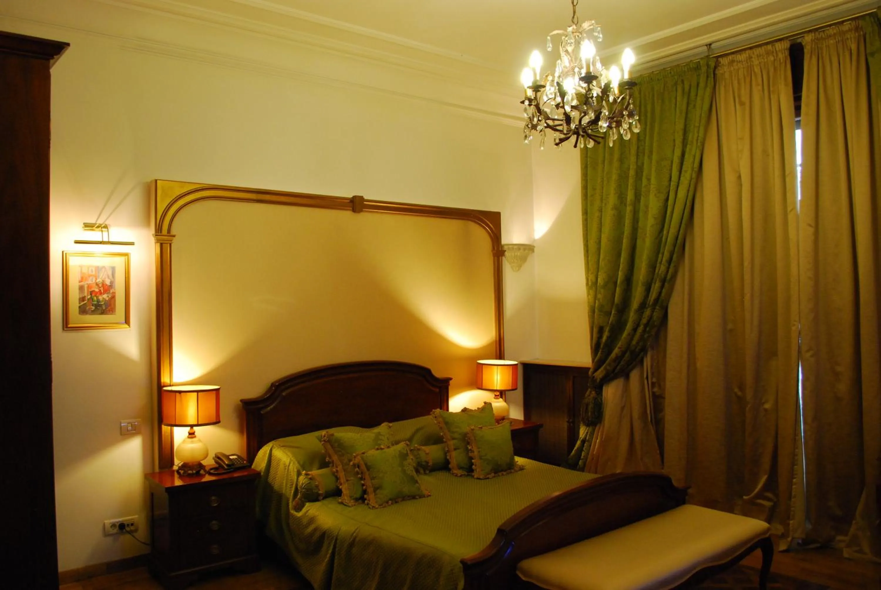 Bed in Scala Boutique-Hotel