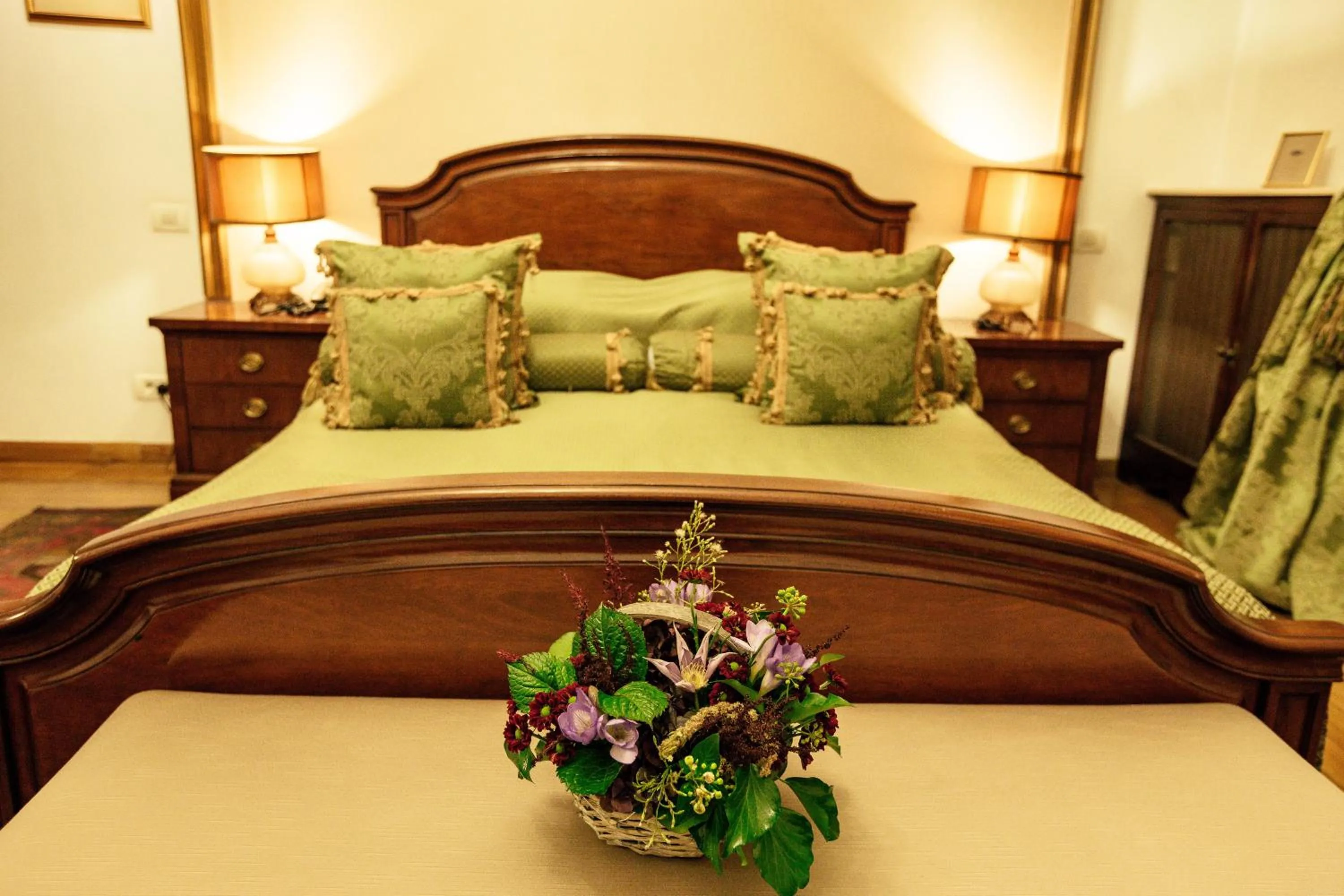 Bed in Scala Boutique-Hotel