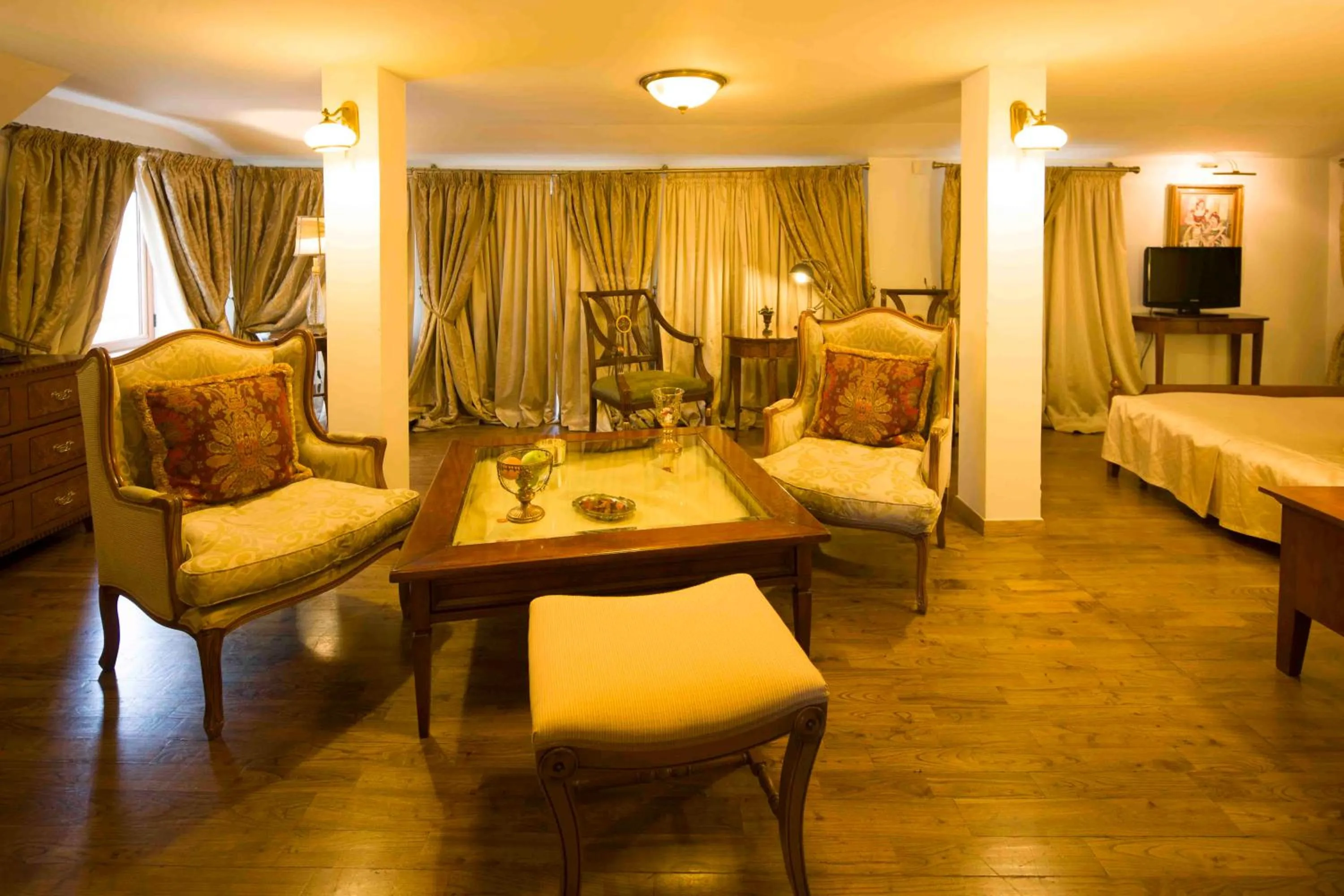 Bed in Scala Boutique-Hotel