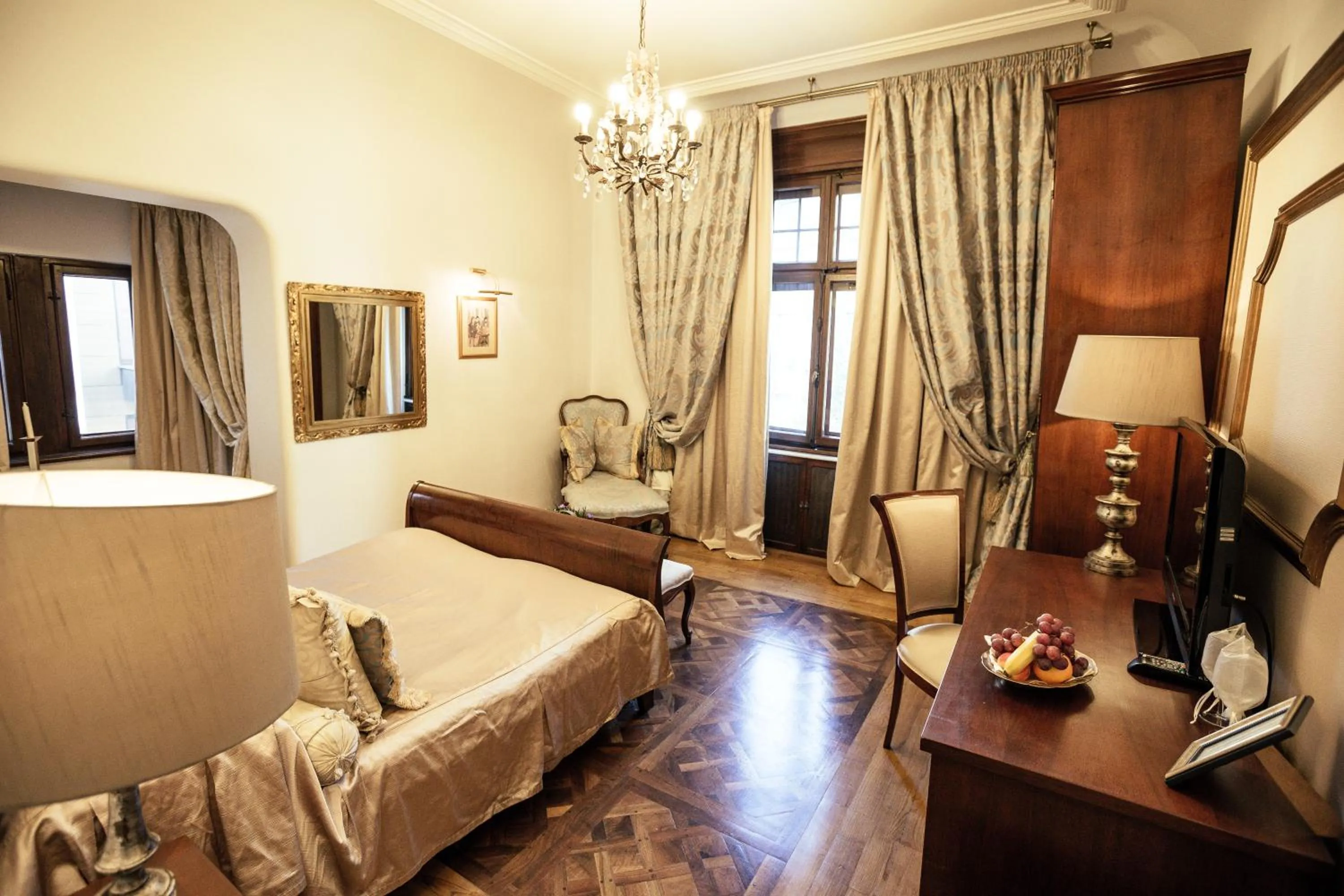 Bed in Scala Boutique-Hotel