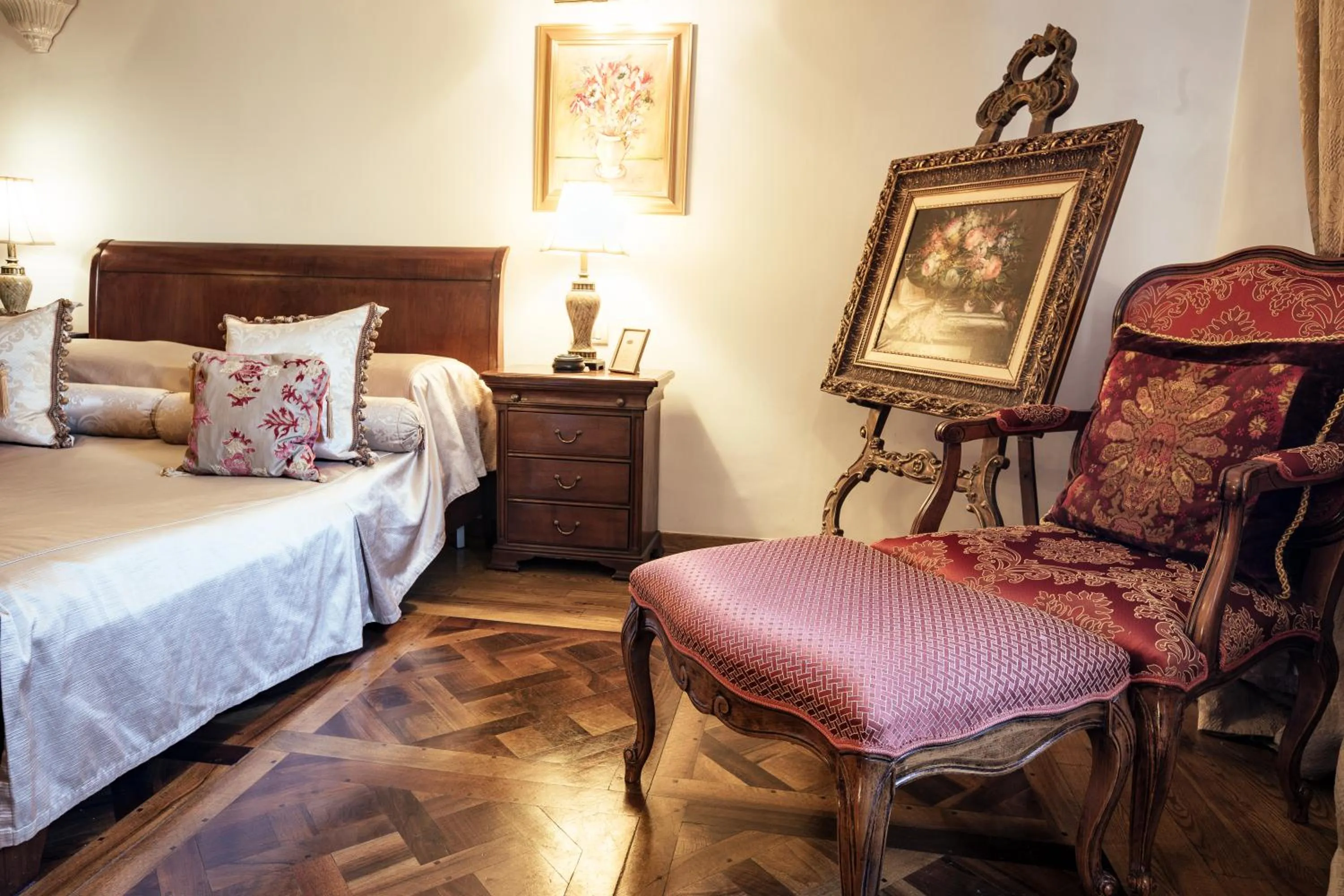 Bed in Scala Boutique-Hotel