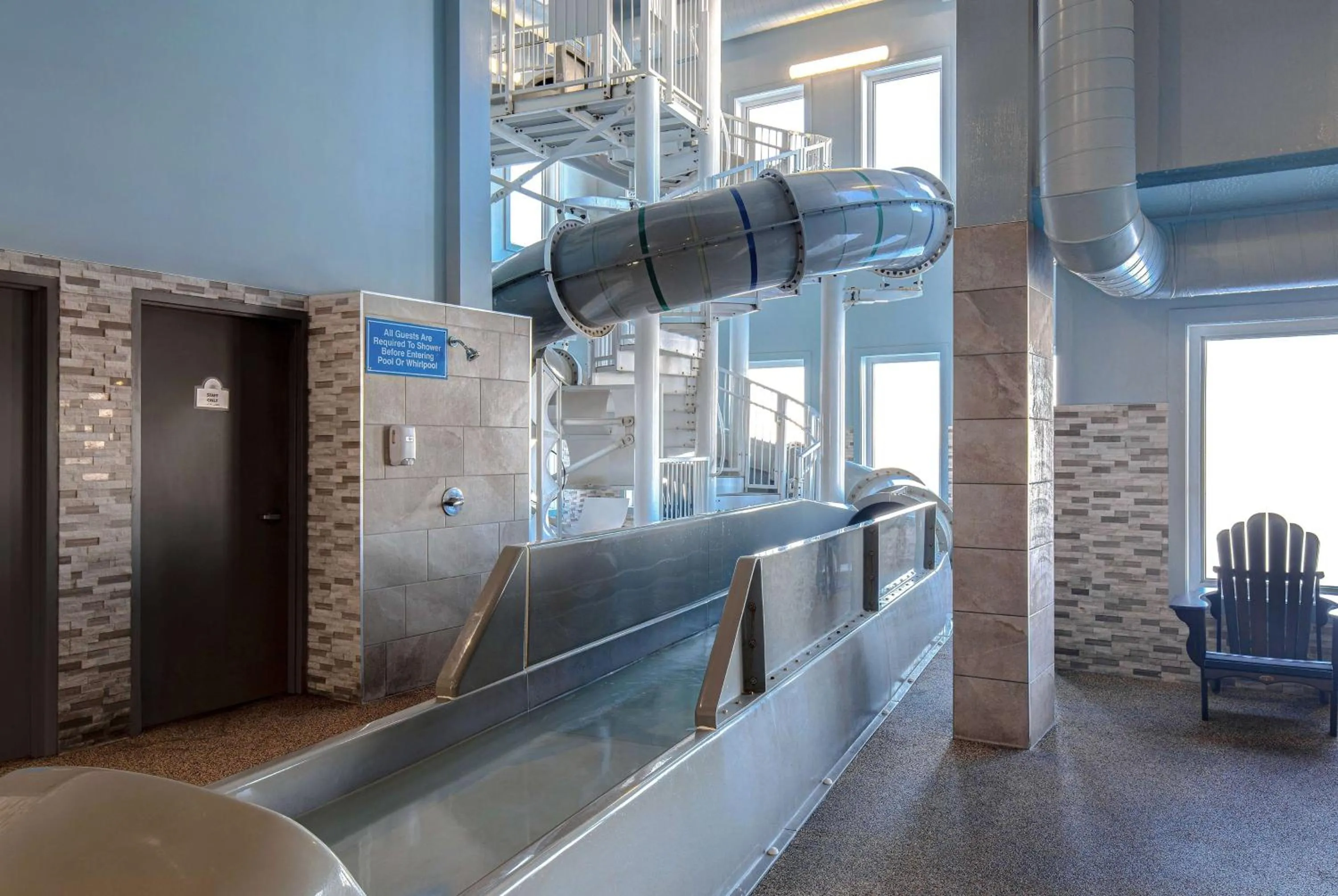 Pool view in Days Inn by Wyndham Calgary North Balzac