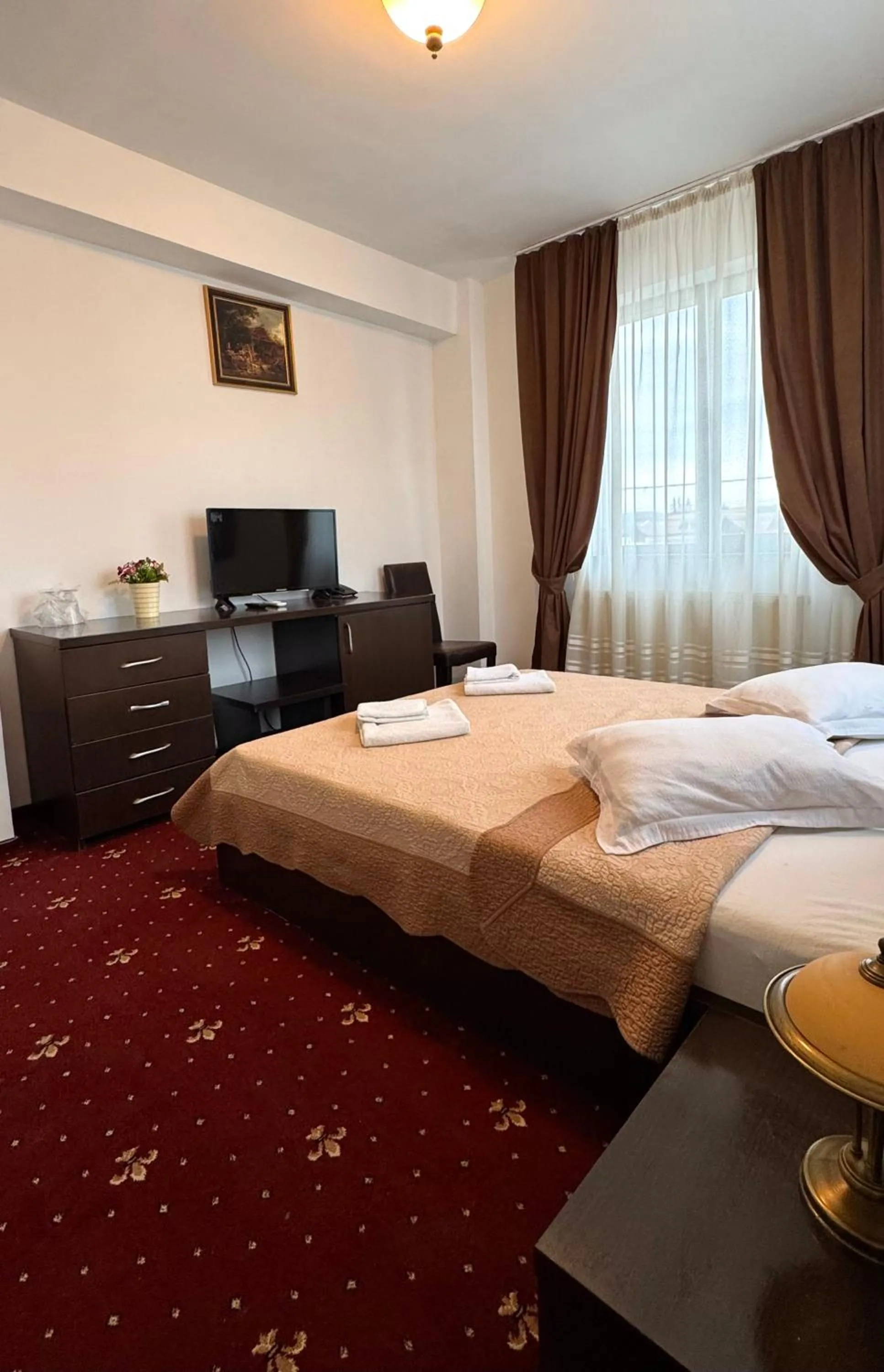 Bed in Hotel Sorelo