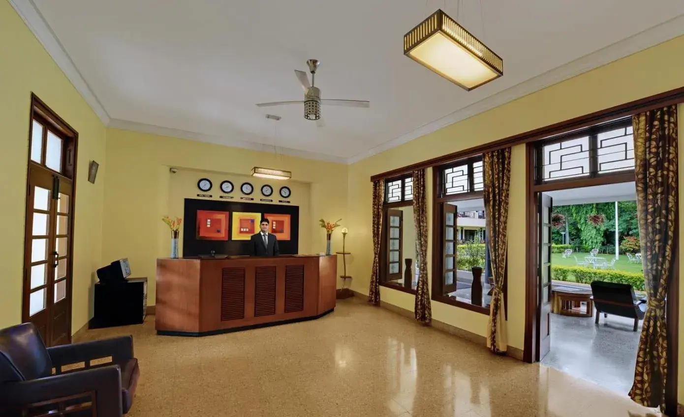 Lobby or reception in Hotel Sunderban Resort & Spa Lobby or reception in Hotel Sunderban Resort & Spa