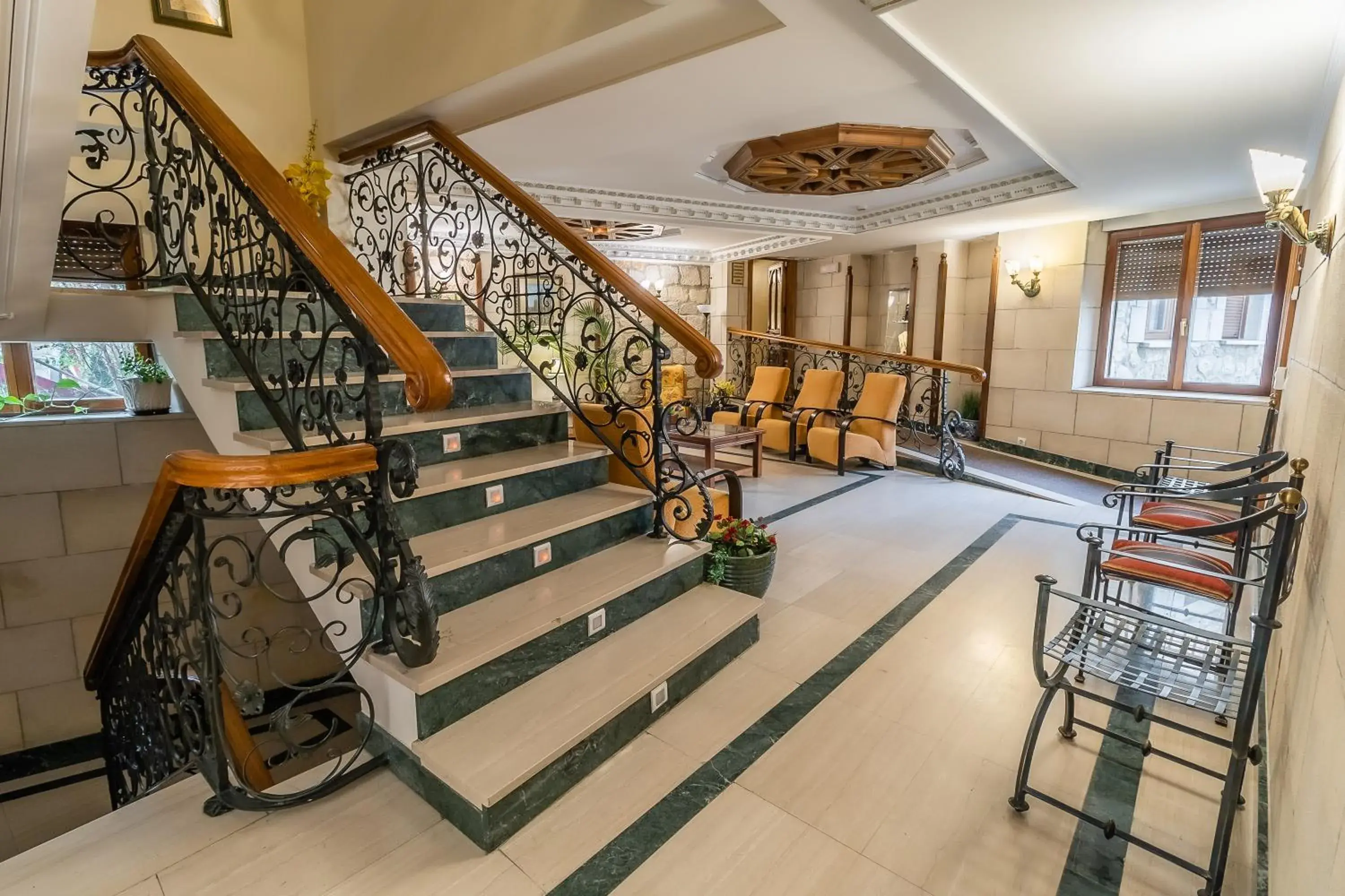 Lobby or reception in Hotel Santo Domingo de Silos Lobby or reception in Hotel Santo Domingo de Silos