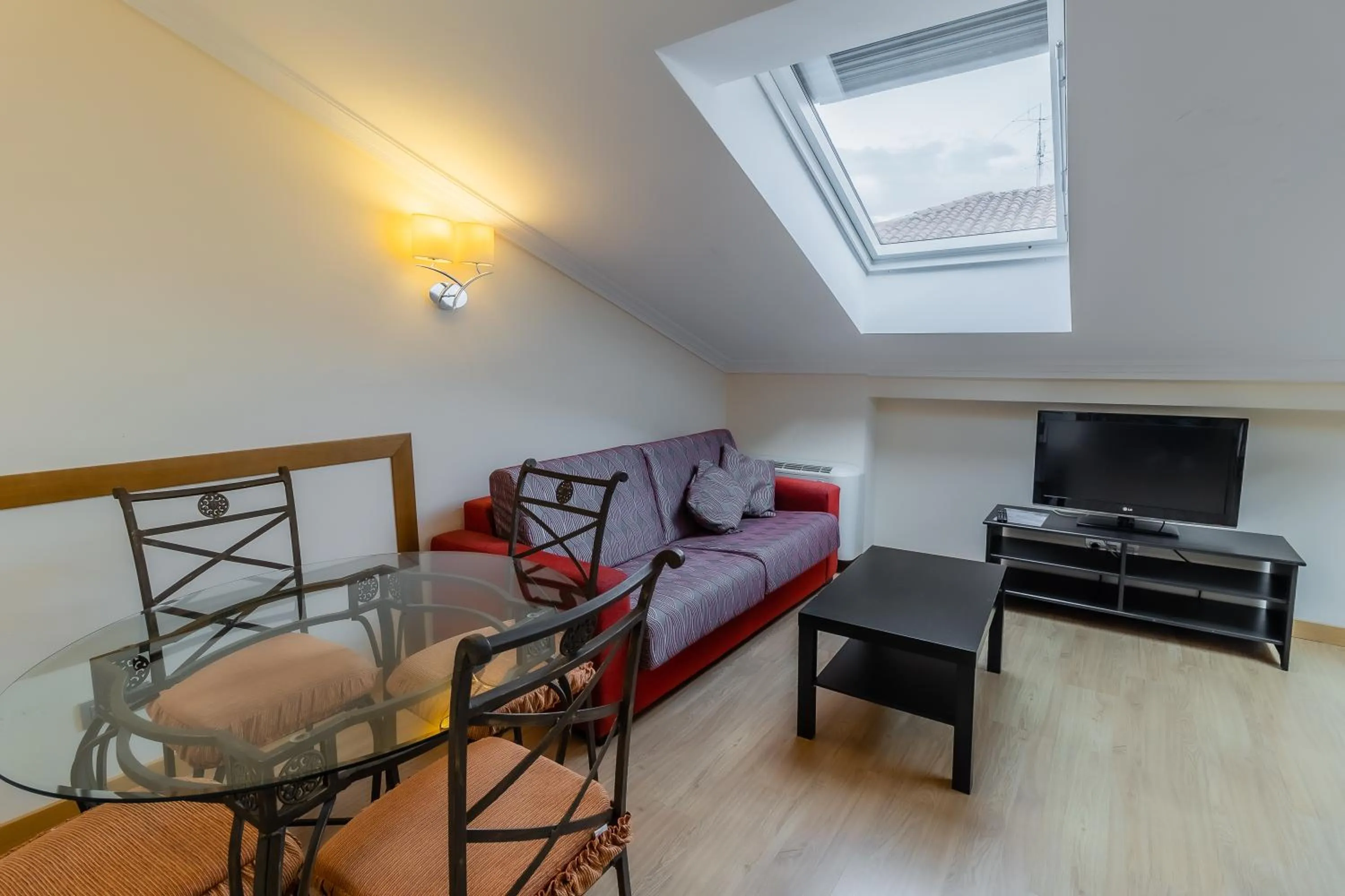 Seating area in Hotel Santo Domingo de Silos