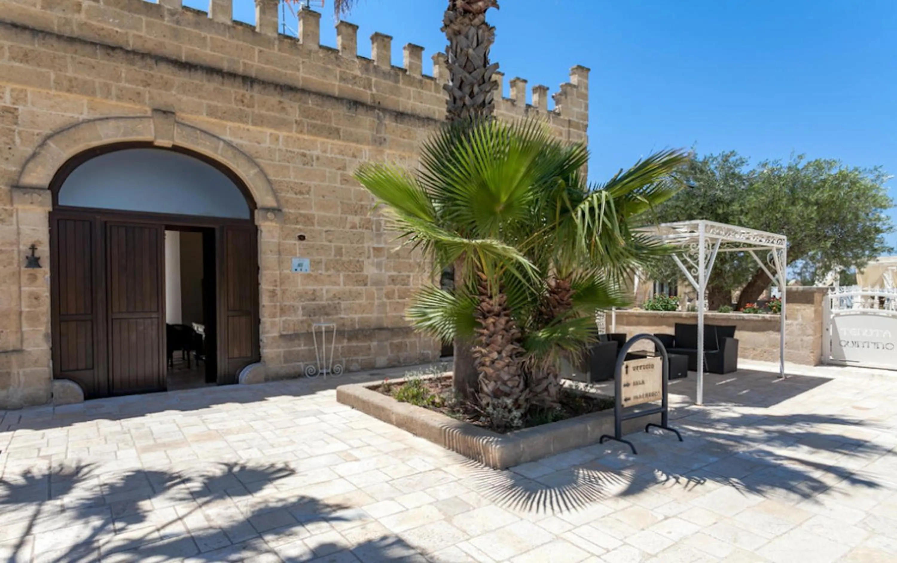 Facade/entrance in Masseria Tenuta Quintino