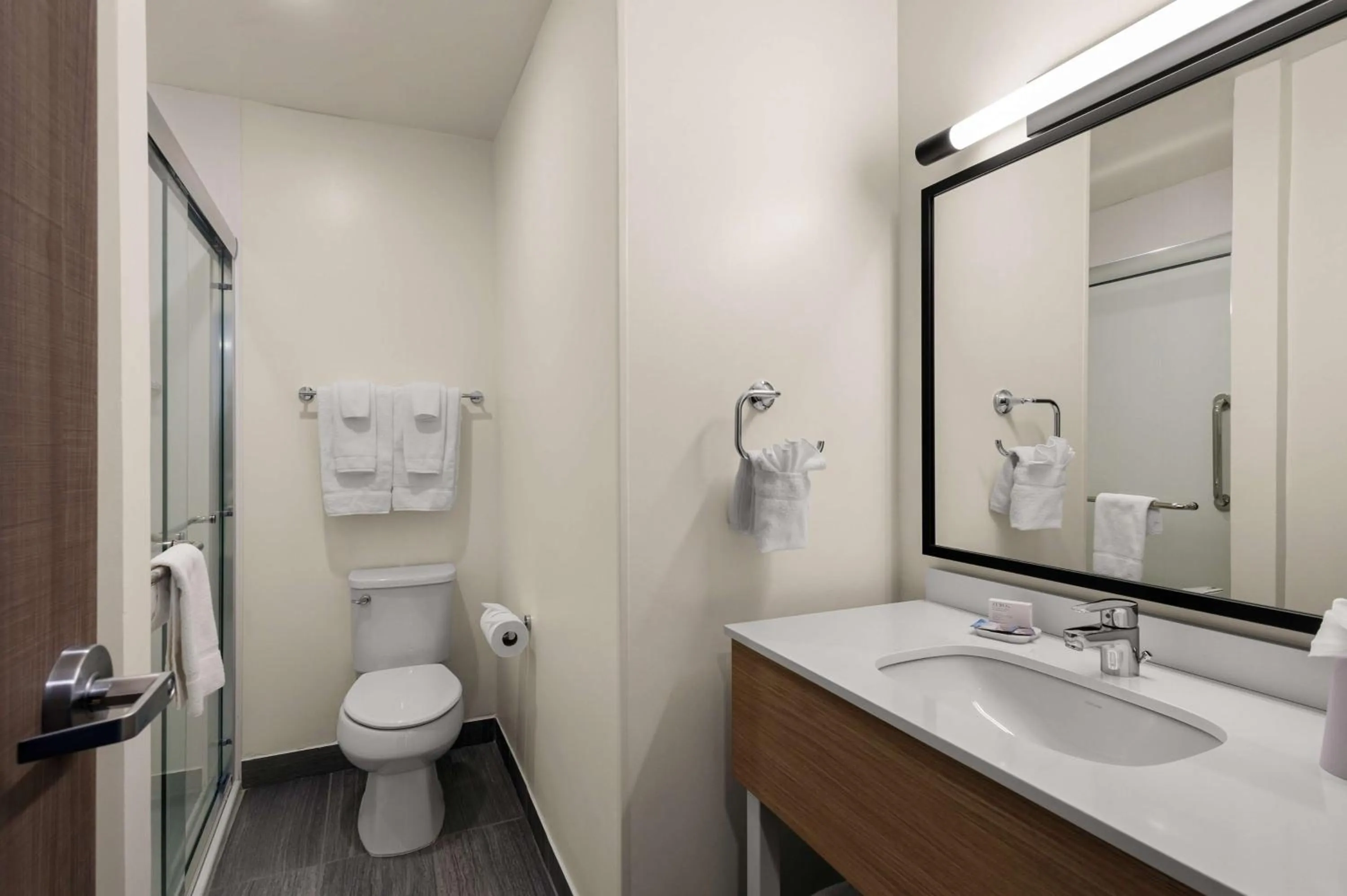 Bathroom in Spark By Hilton Fort Wayne