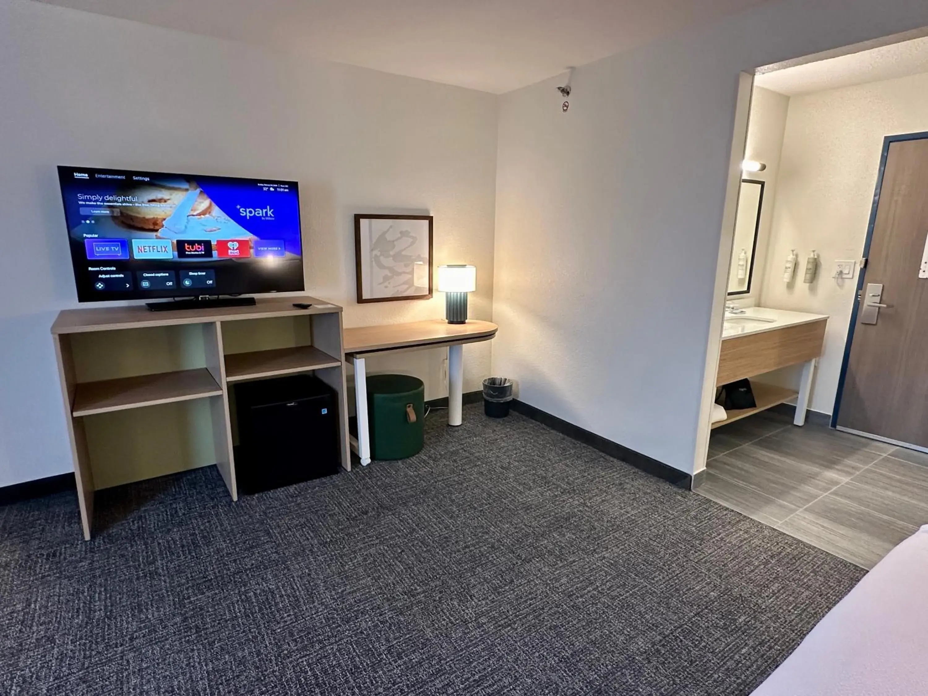 TV and multimedia, Bed in FORT Inn