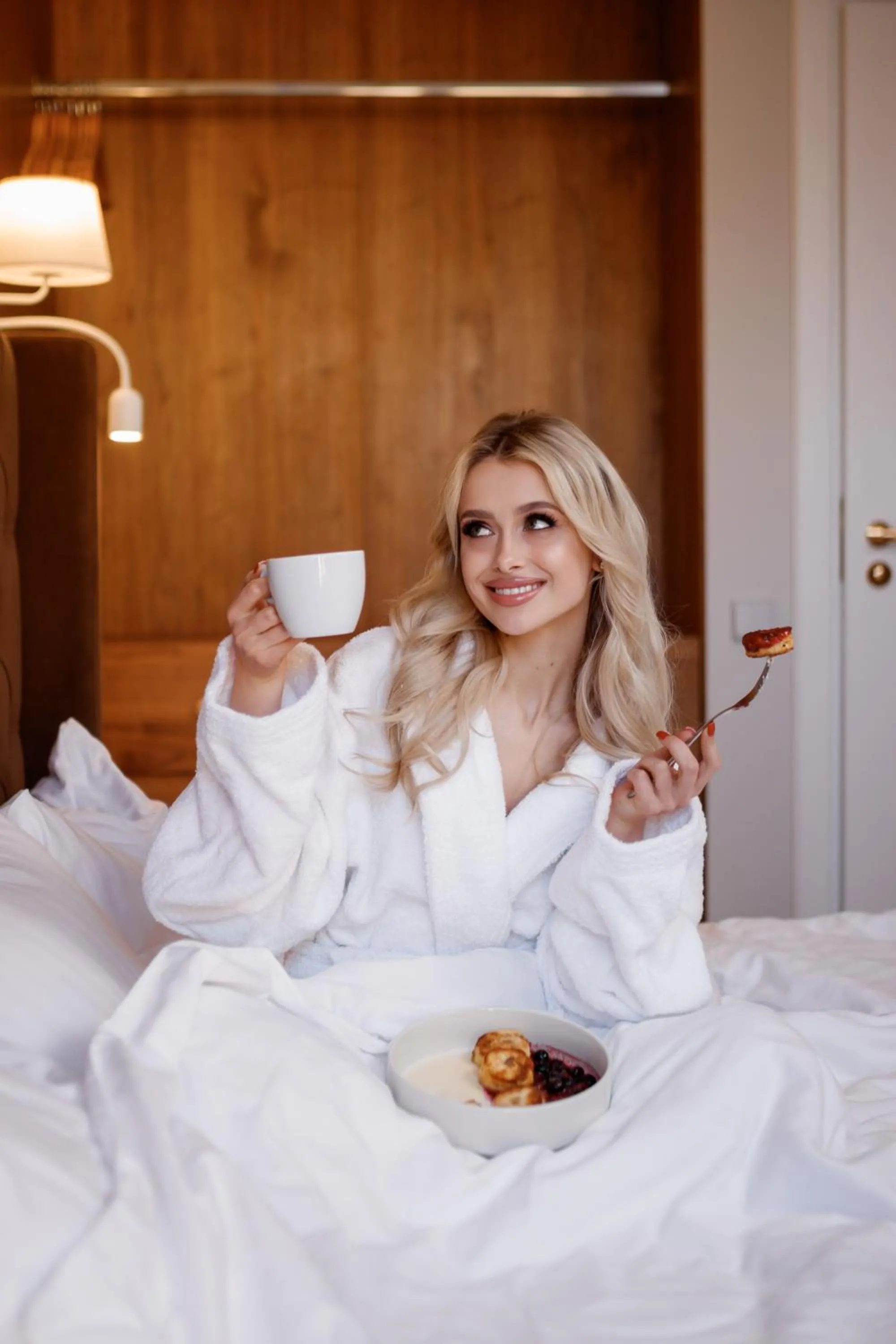 Breakfast, Bed in Eurohotel