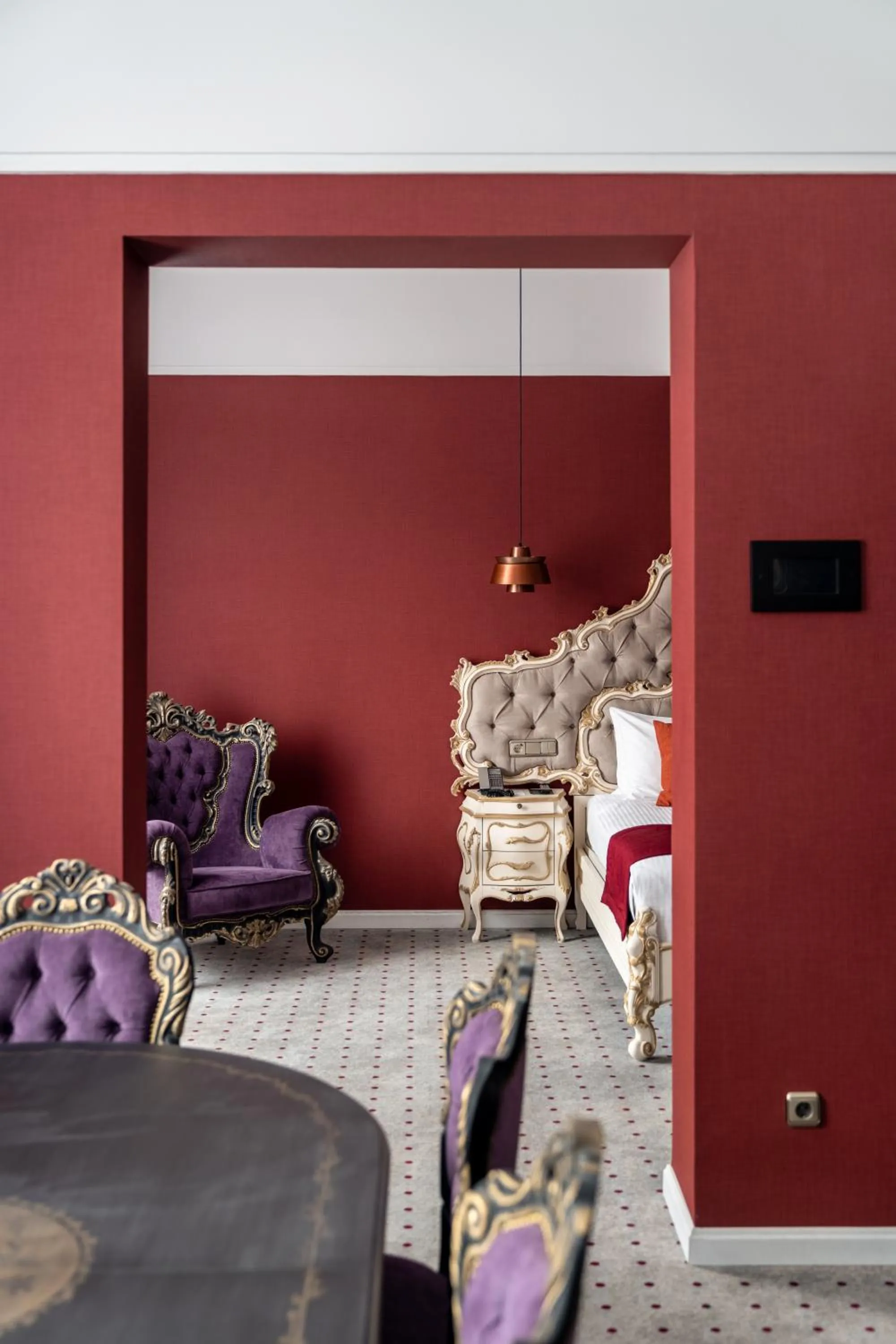 Living room in Grand Hotel Lviv Casino & Spa