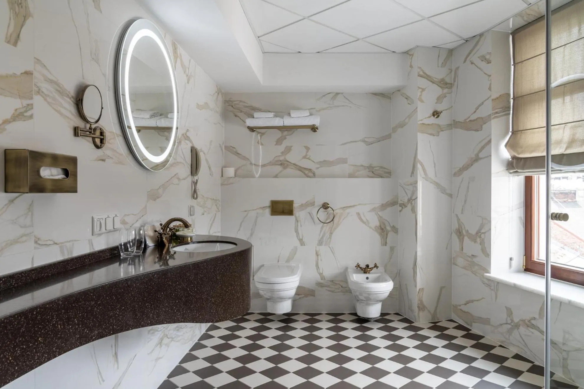 Bathroom in Grand Hotel Lviv Casino & Spa