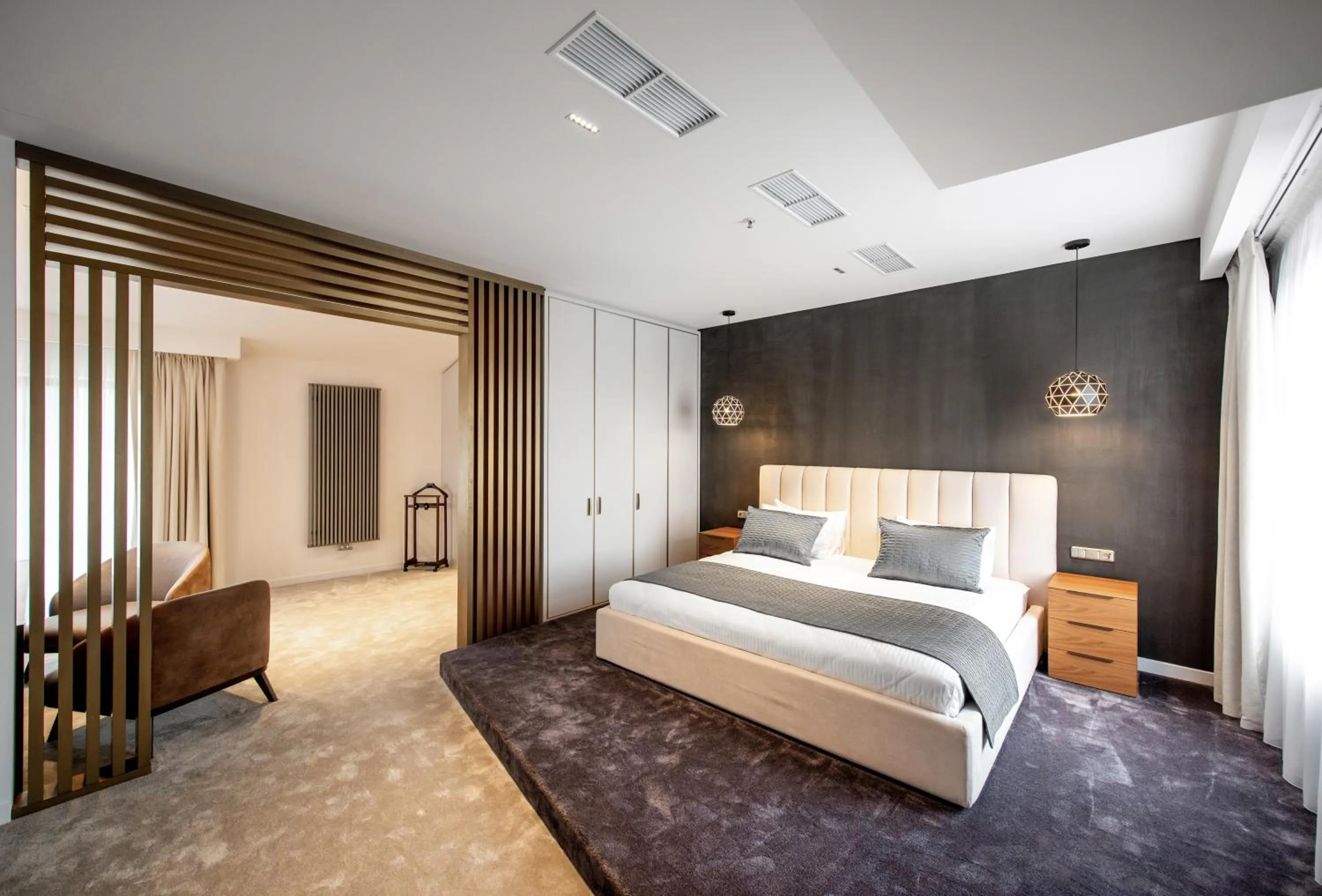 Bedroom, Bed in Grand Hotel Lviv Casino & Spa