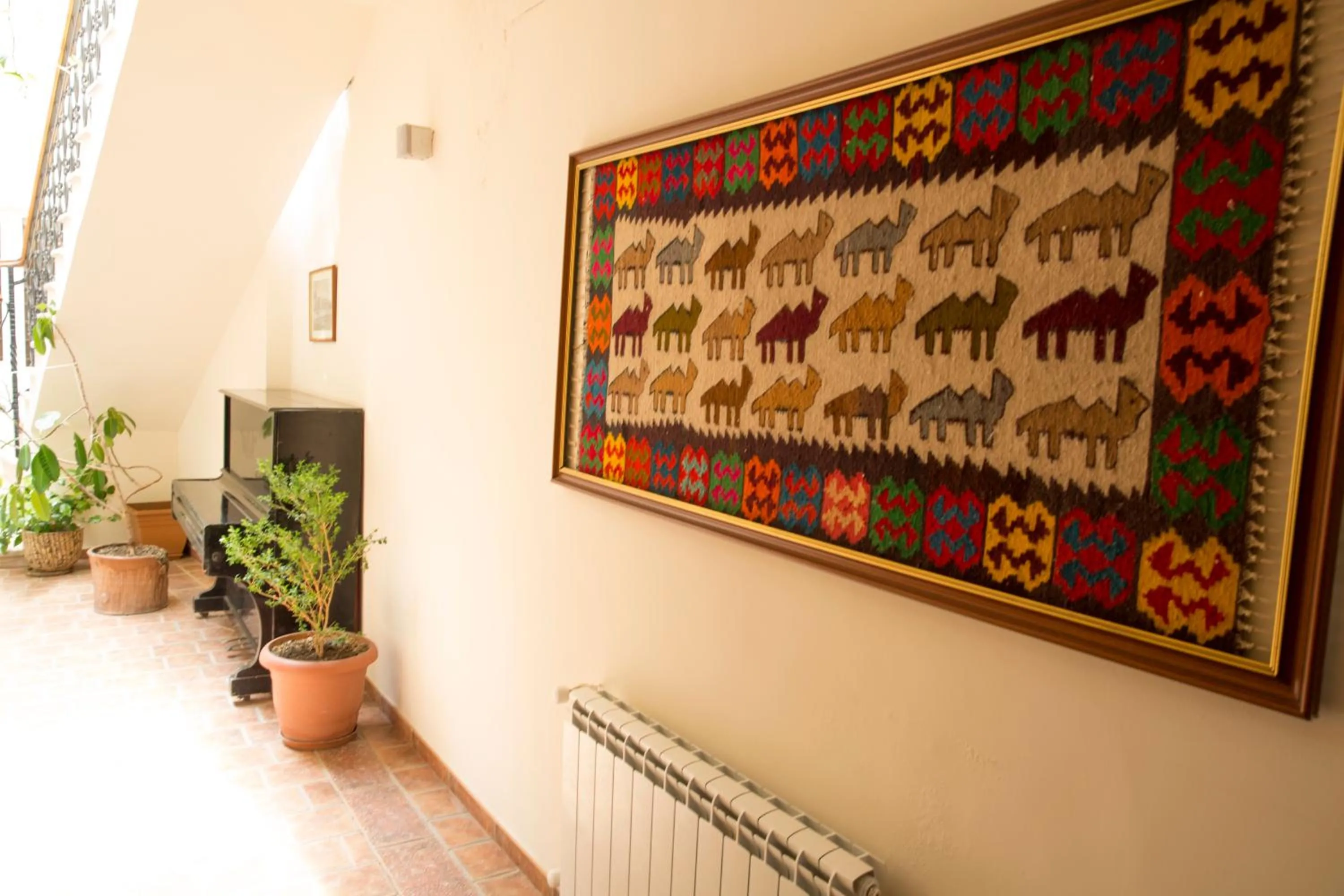 Seating area in Old City Inn Hotel