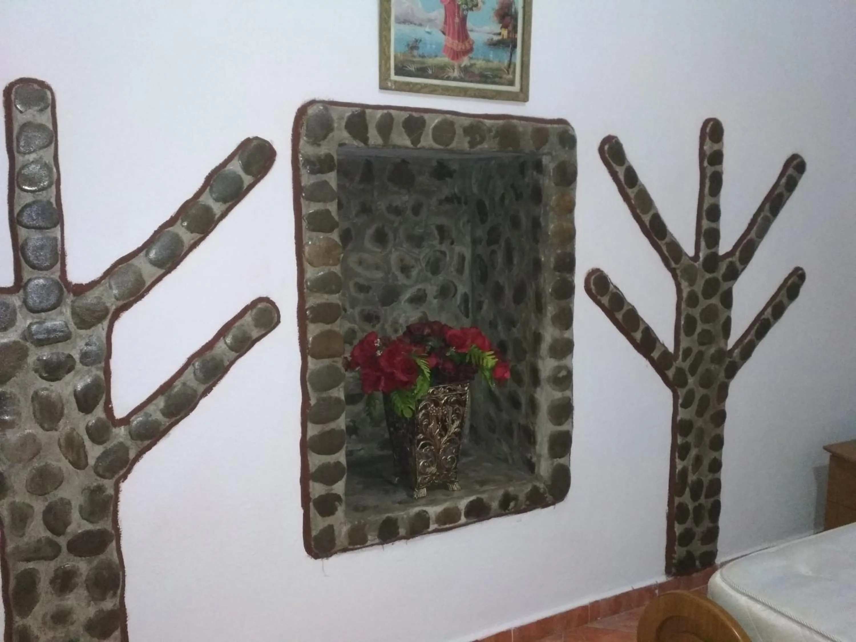 Decorative detail in Karafil Guesthouse
