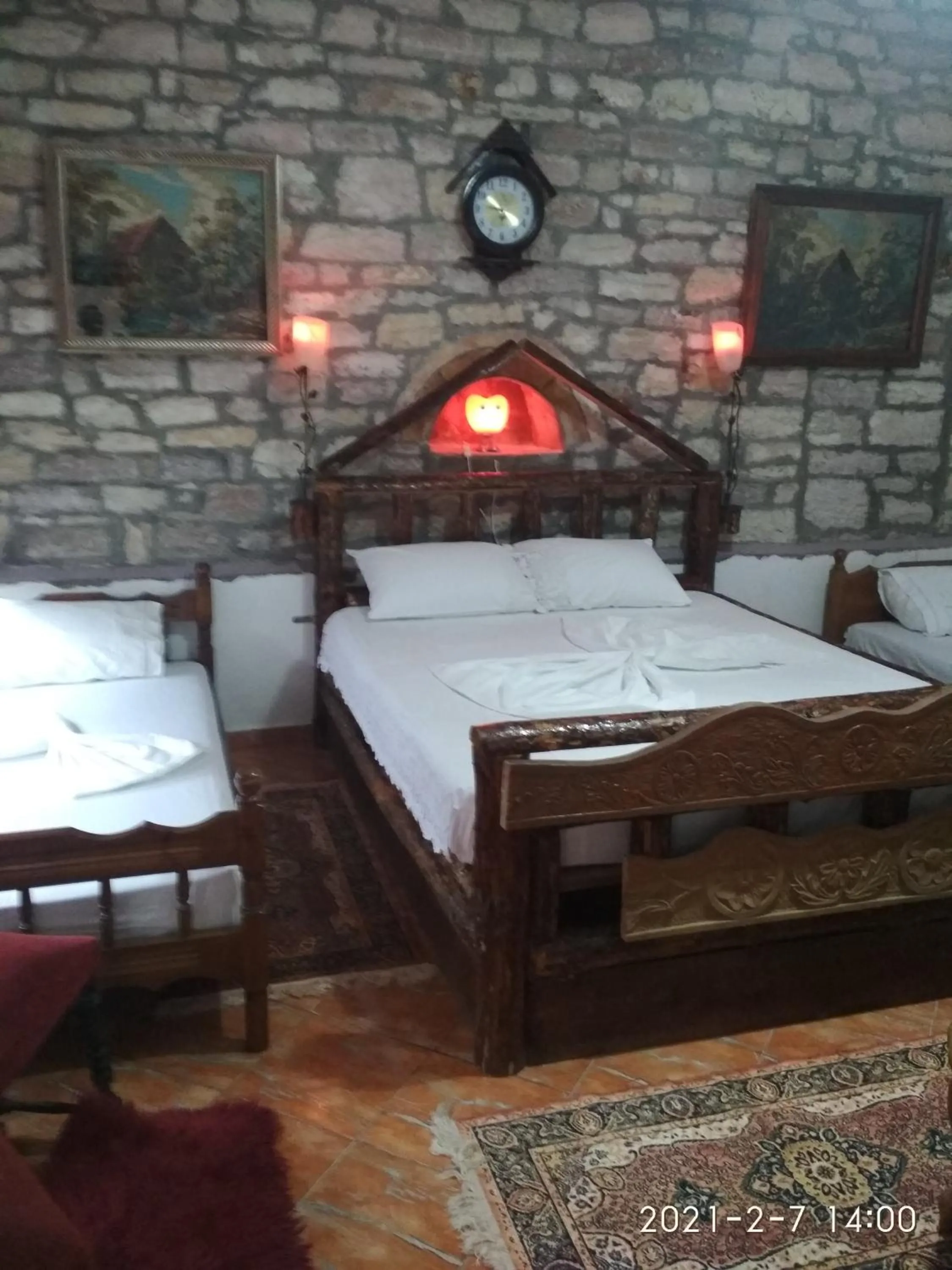 Bed in Karafil Guesthouse