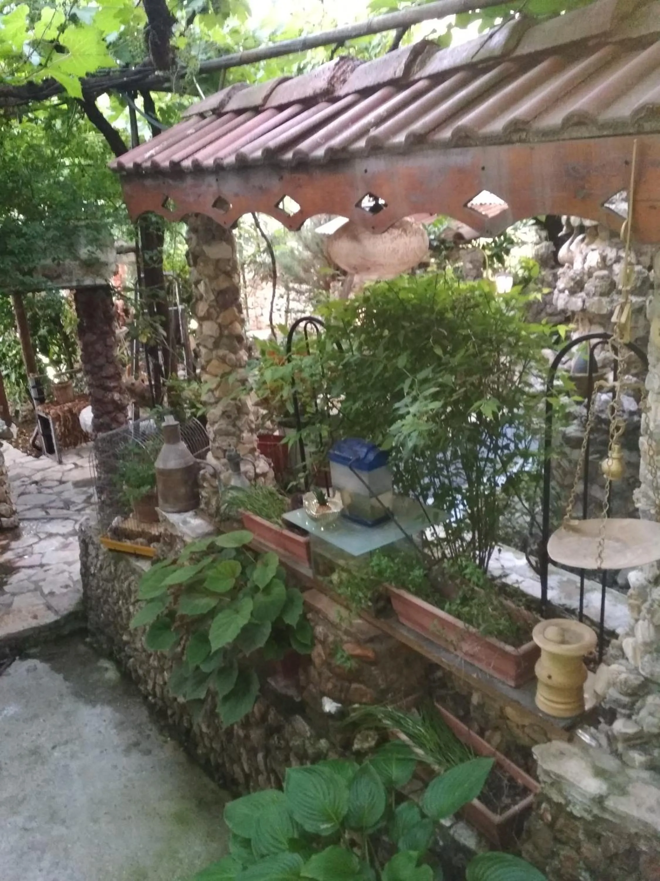 Patio in Karafil Guesthouse