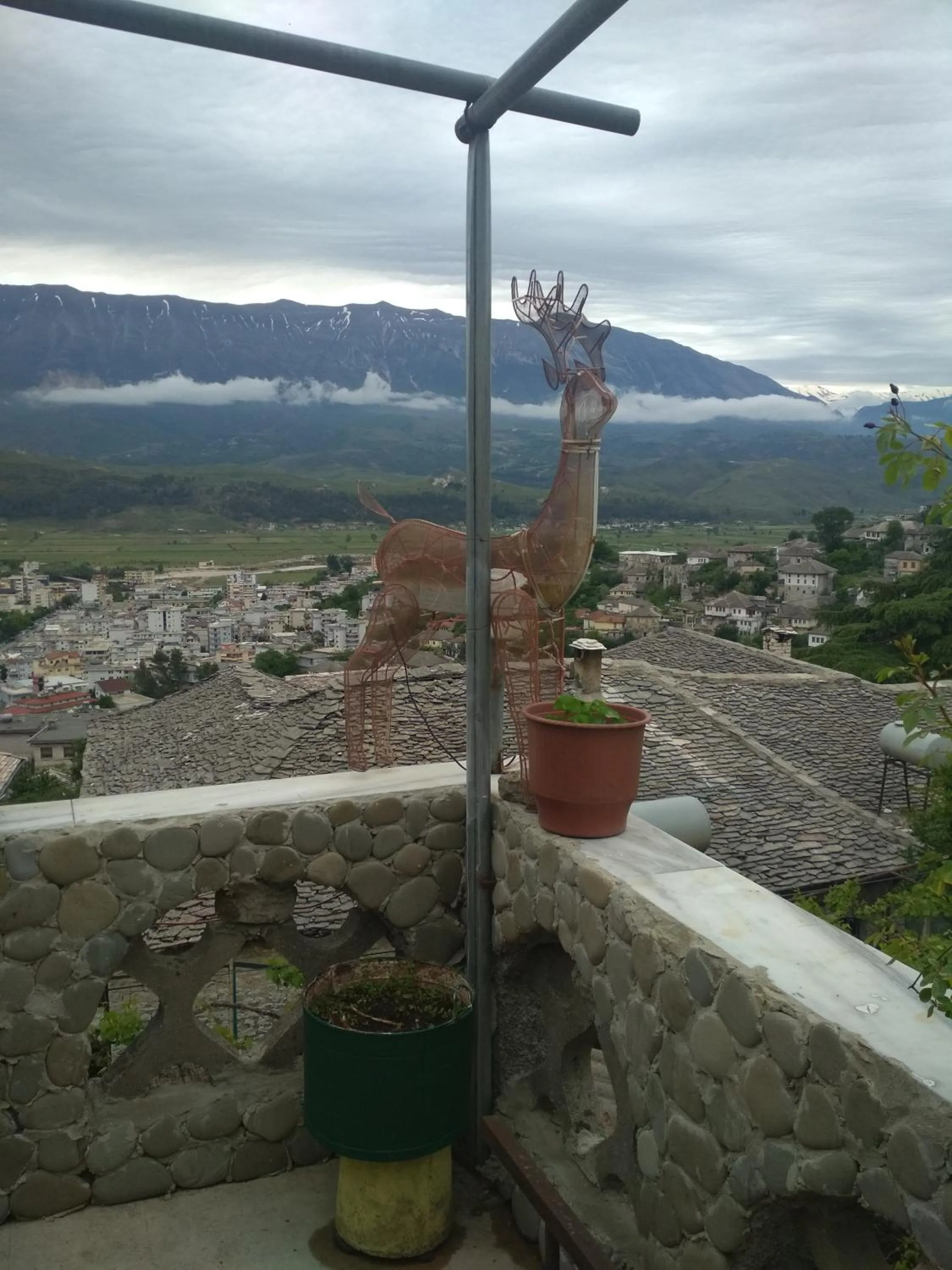Balcony/Terrace in Karafil Guesthouse