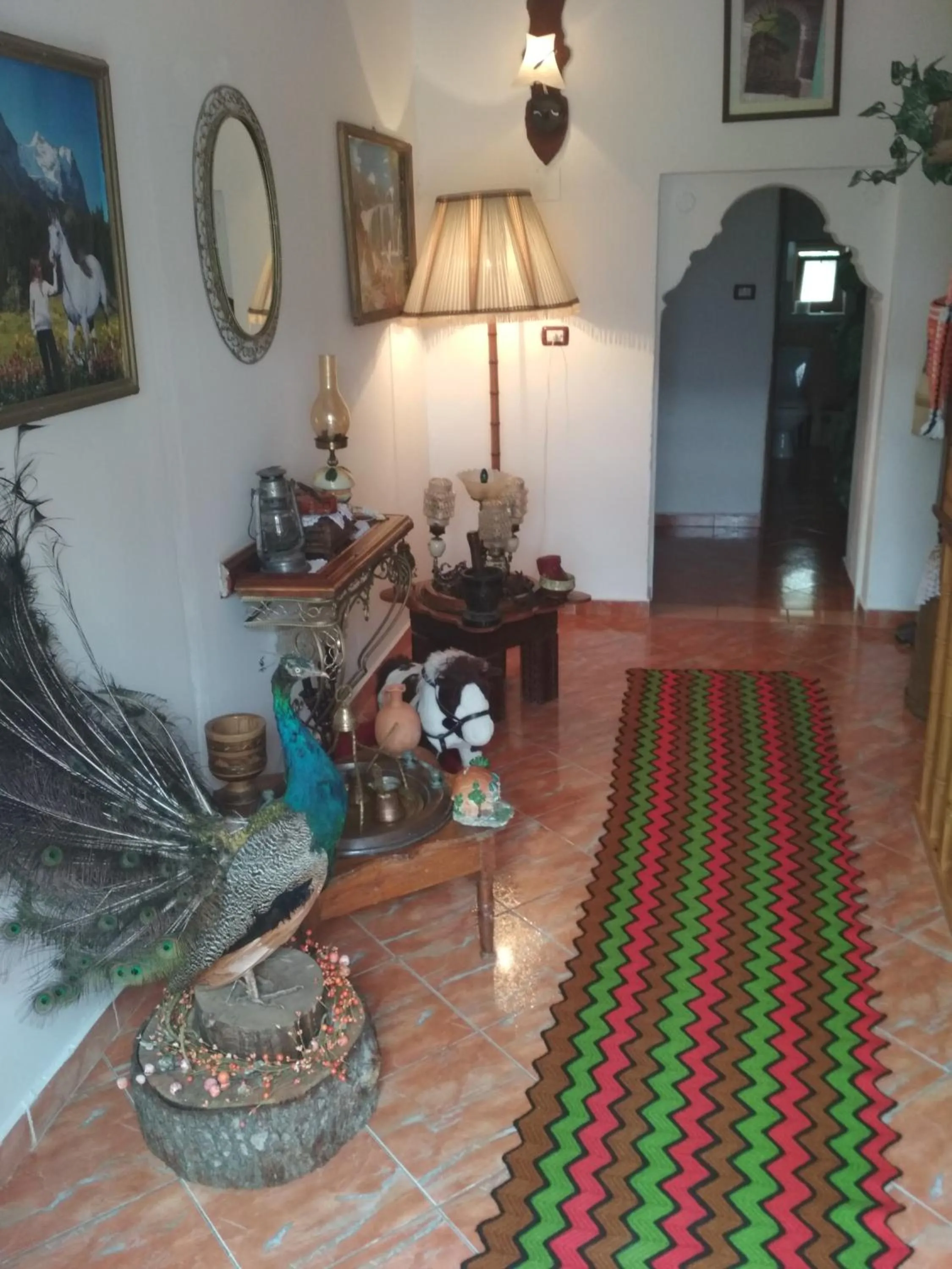 Decorative detail in Karafil Guesthouse