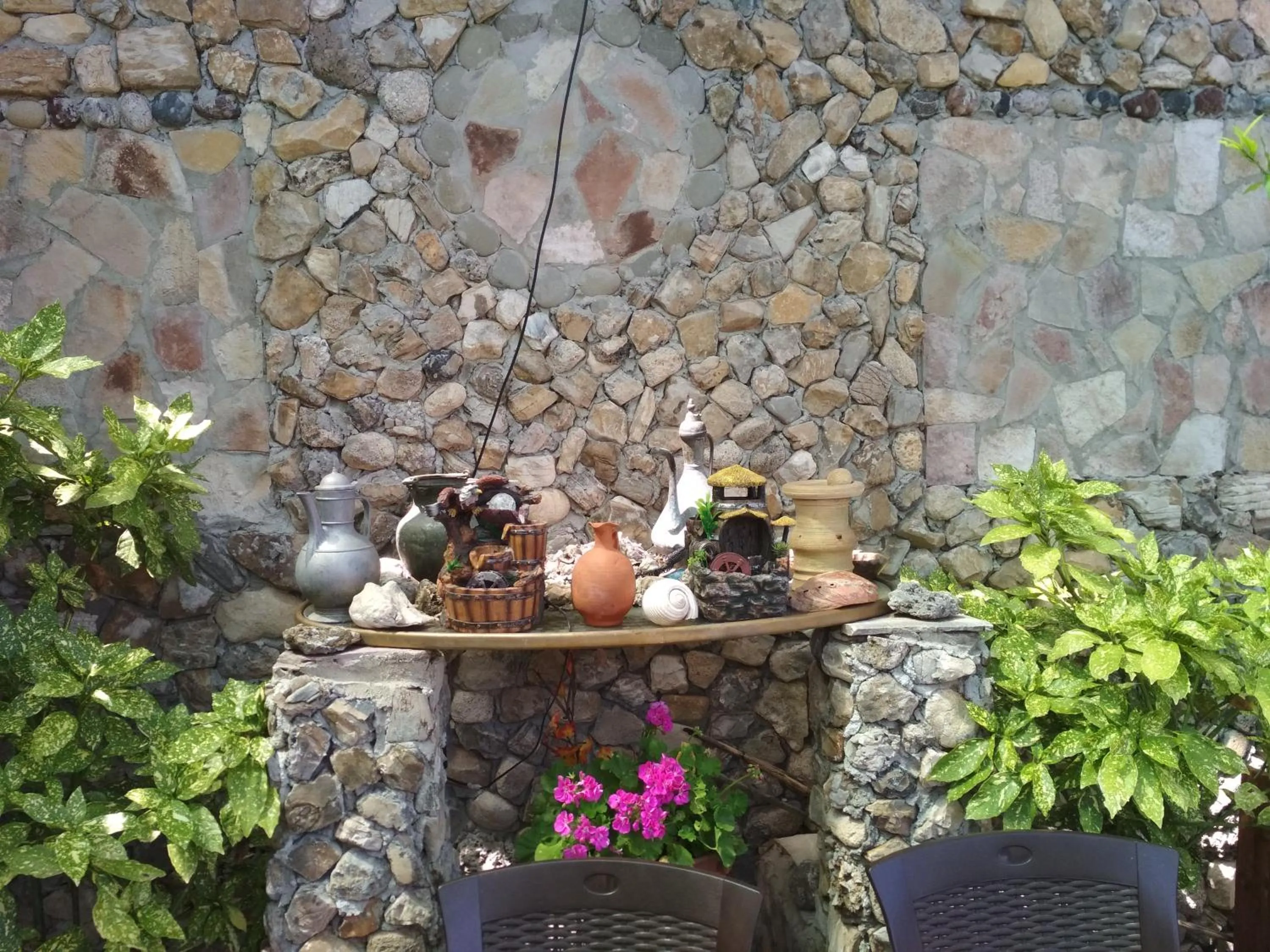 Decorative detail in Karafil Guesthouse