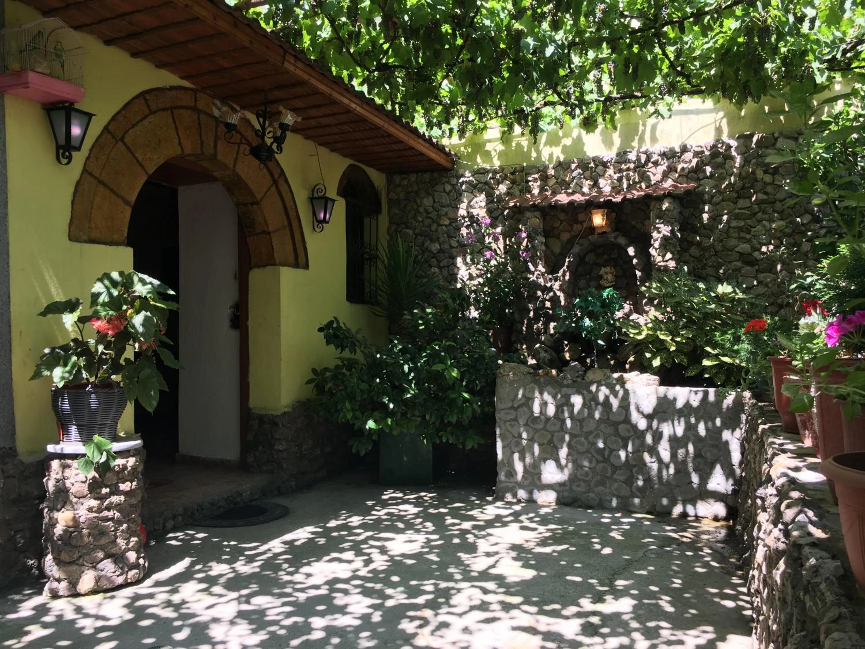 Facade/entrance in Karafil Guesthouse