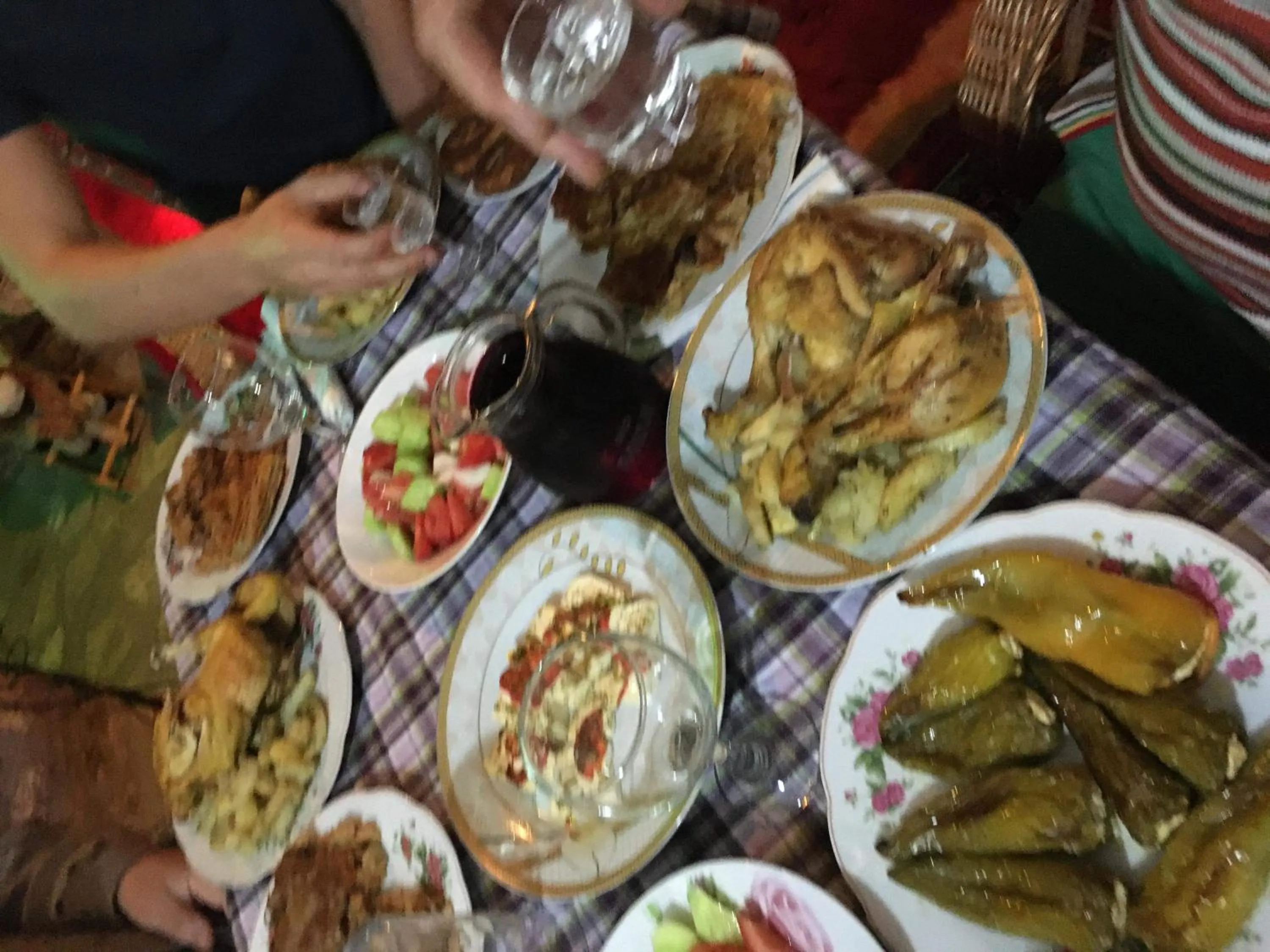 Dinner in Karafil Guesthouse