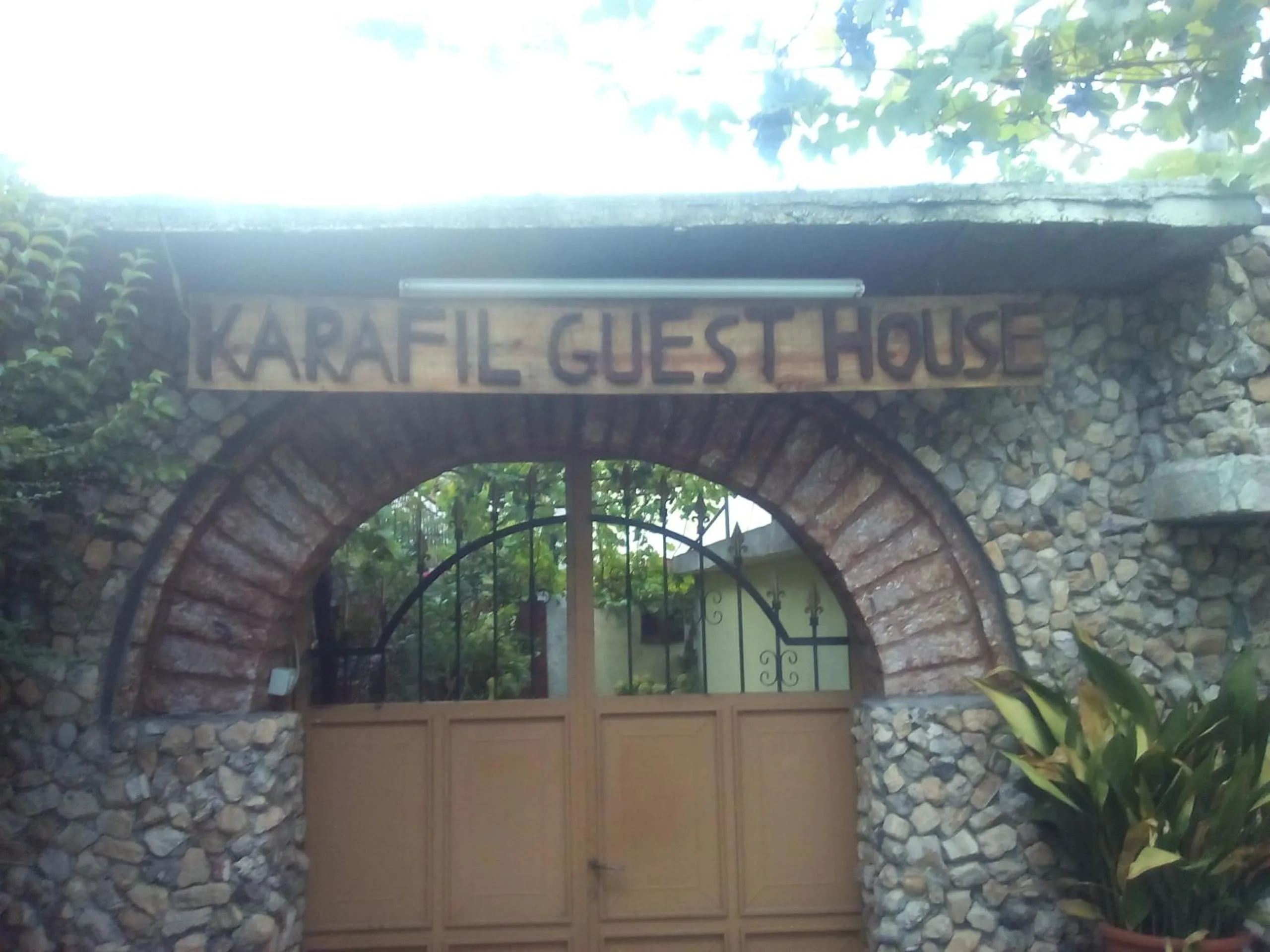 Facade/entrance in Karafil Guesthouse