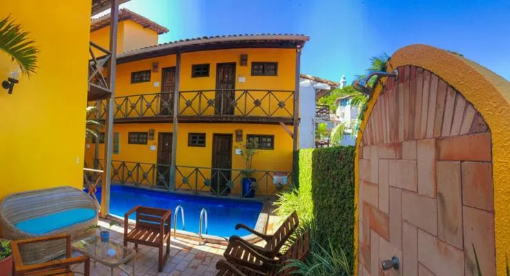 Property building in Pousada Pérola Do Morro