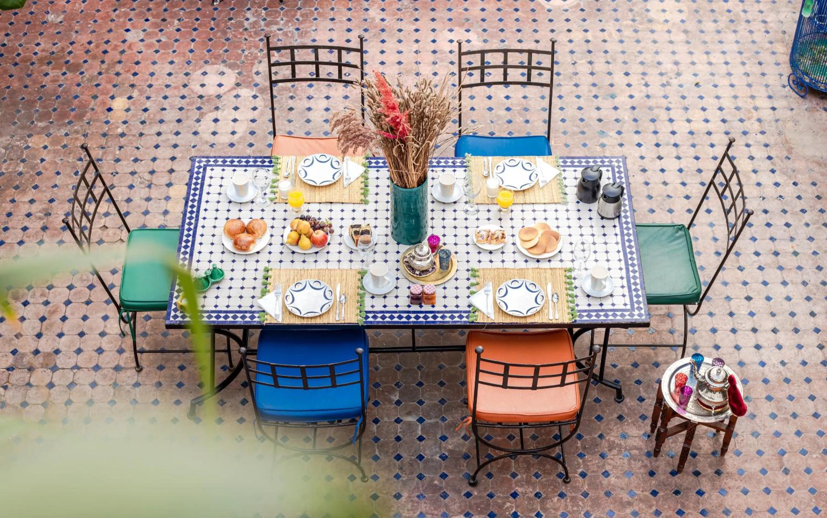 Breakfast in Riad Le Jardin de Lea, Suites & Spa