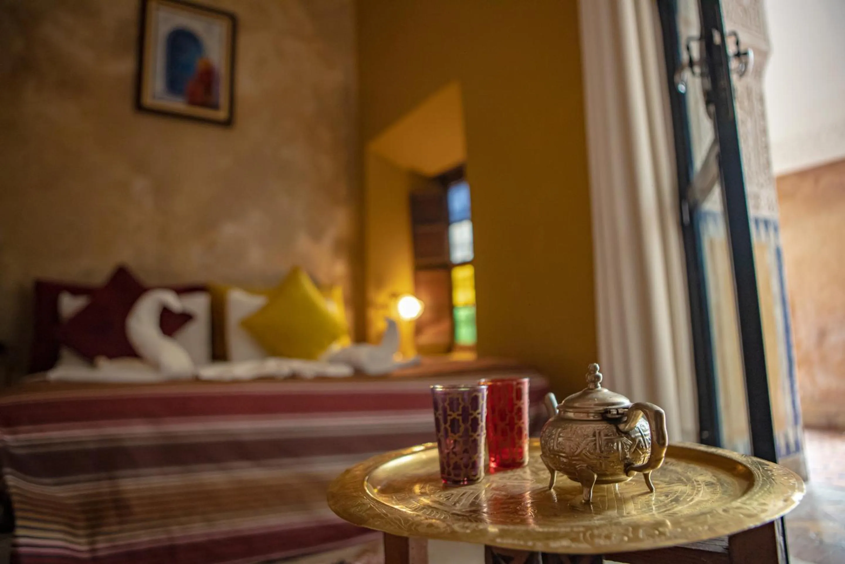 Bedroom, Bed in Riad Le Jardin de Lea, Suites & Spa