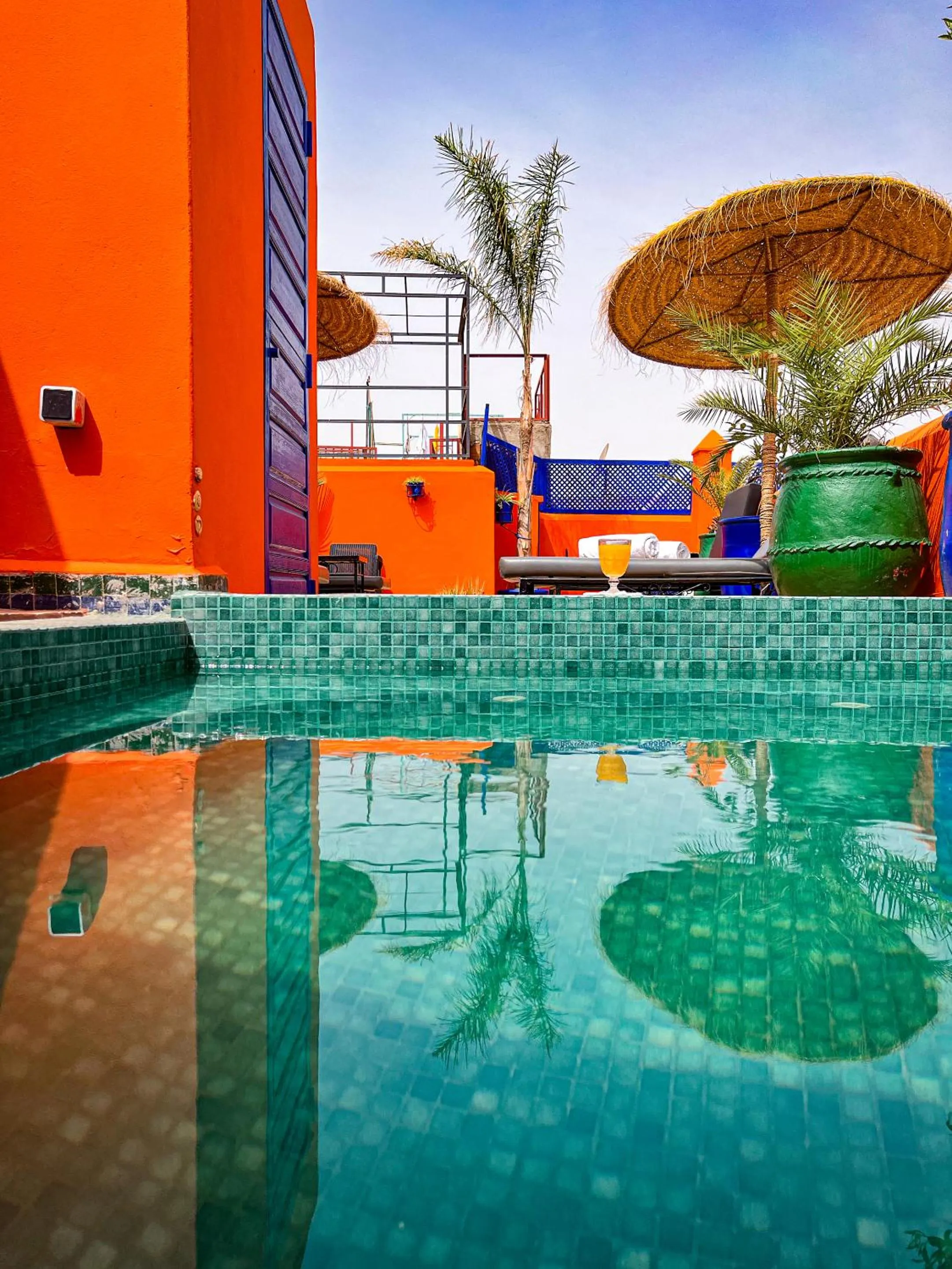 Hot Tub in Riad Le Jardin de Lea, Suites & Spa
